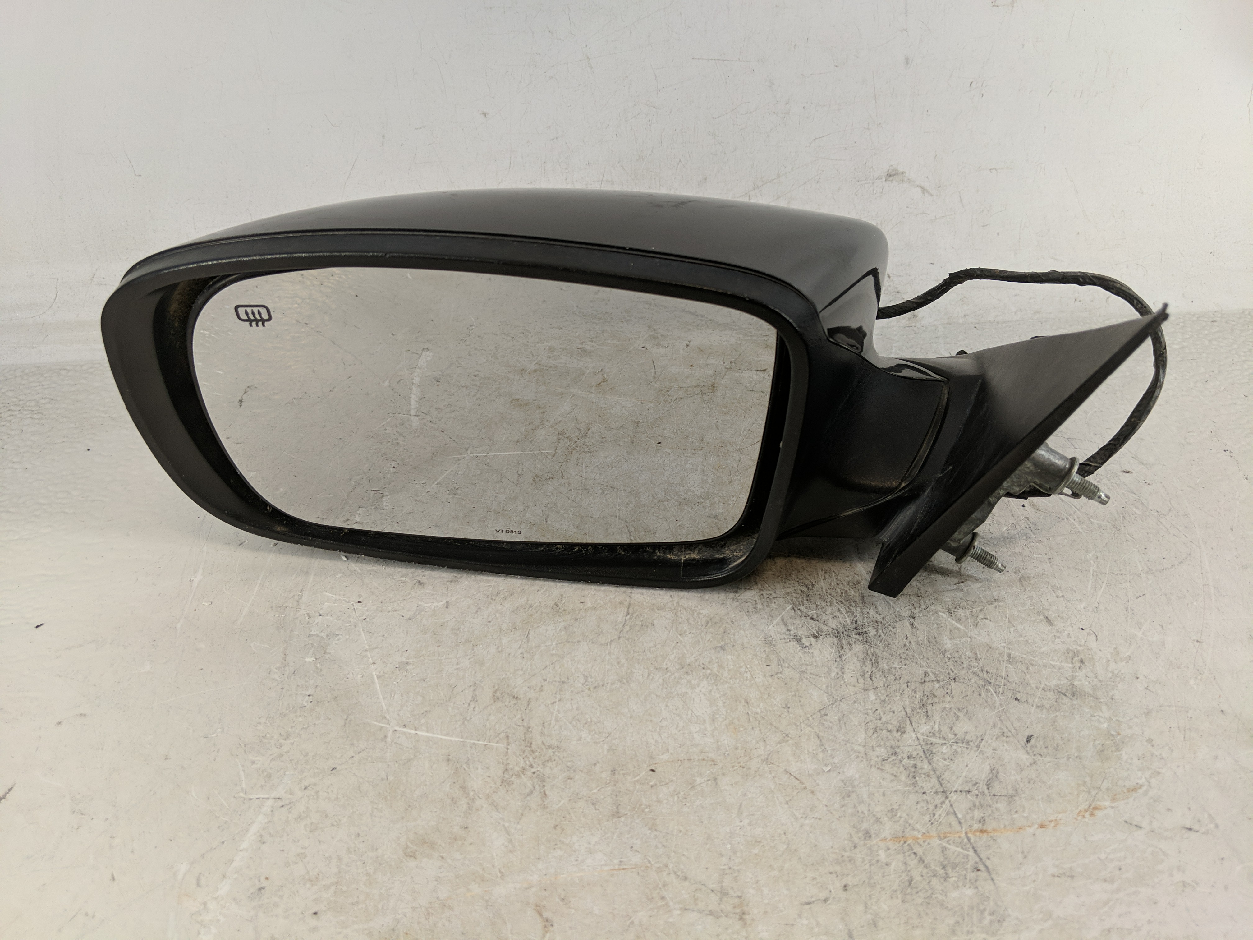 Picture of 2011-2014 Chrysler 300 Driver Left Side View Manual Door Mirror Grey 1188754