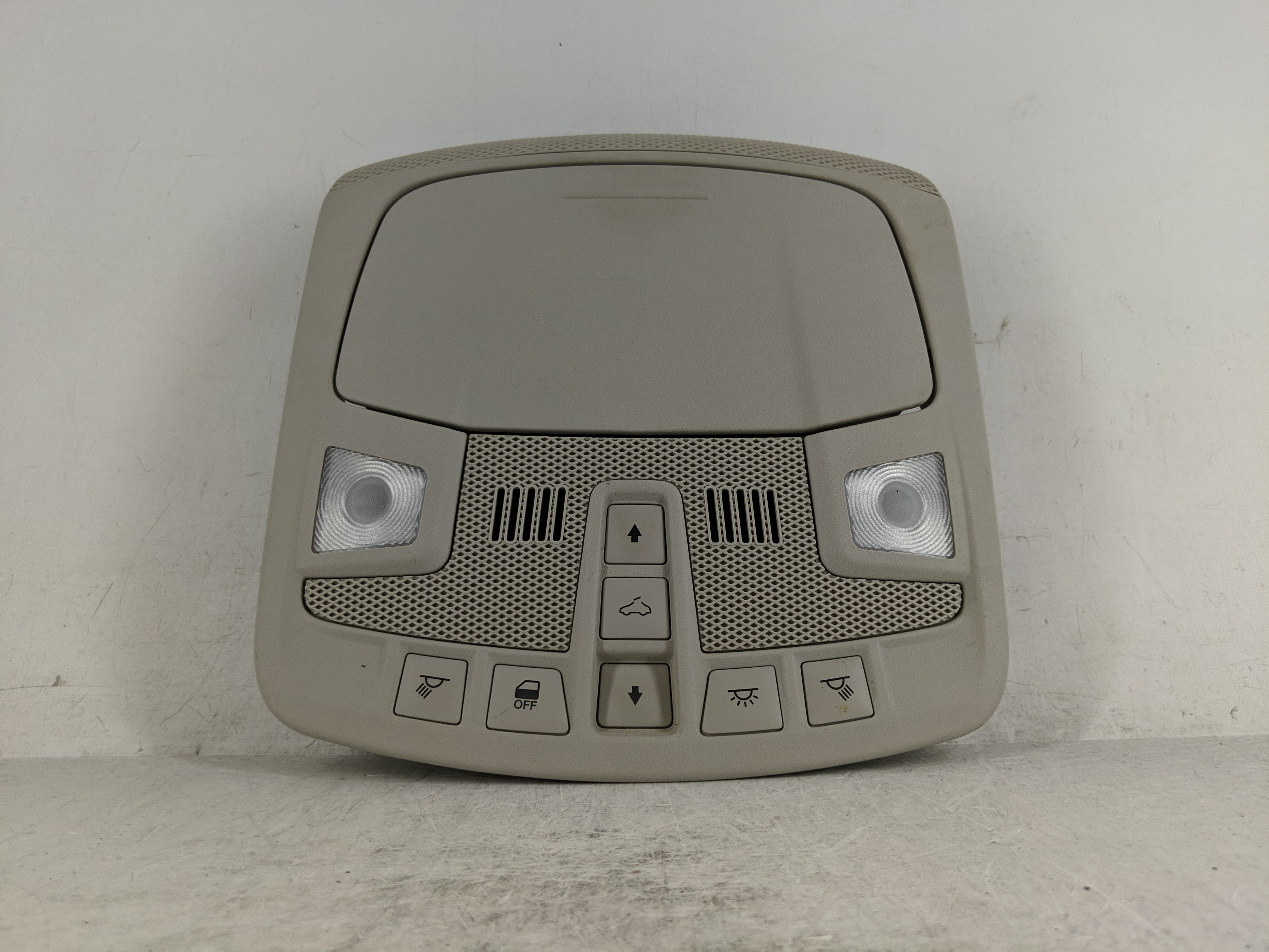 2015 Ford Fusion Overhead Roof Console 1188786 - Oemusedautoparts1.com