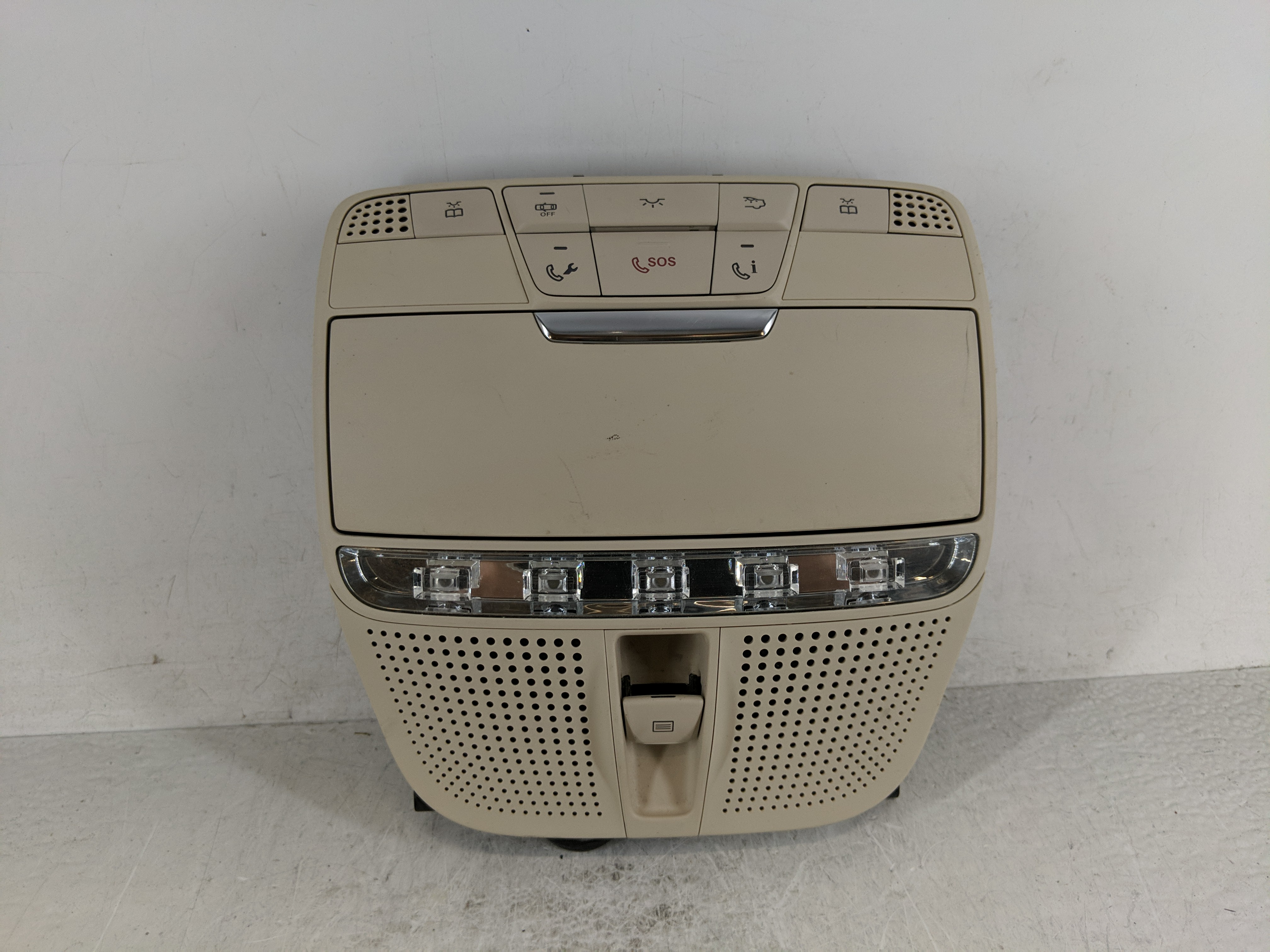 2018 Mercedes-benz E300 Overhead Roof Console 1188803 - Oemusedautoparts1.com