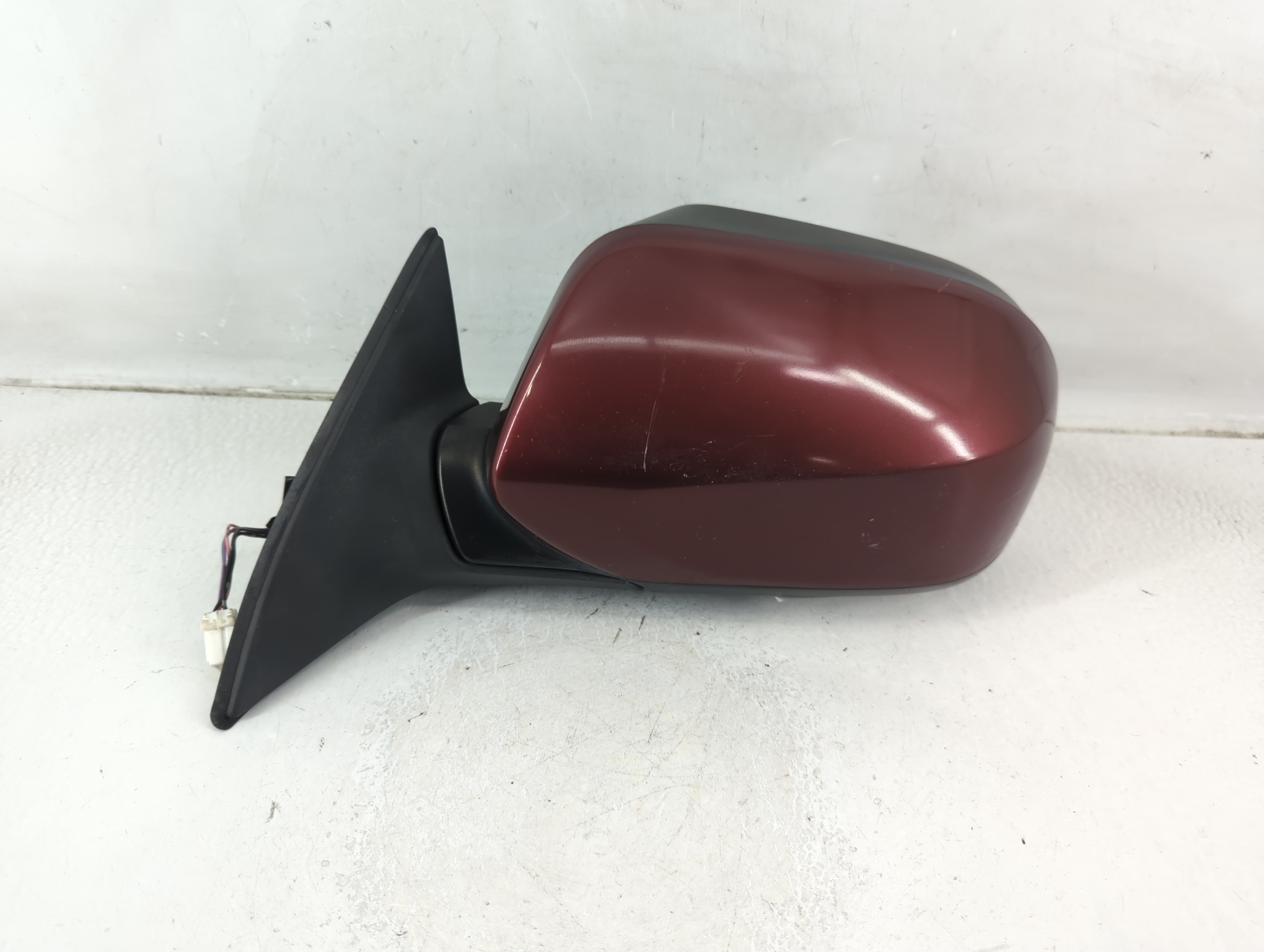 Picture of 2011-2014 Subaru Legacy Driver Left Side View Power Door Mirror Burgundy 1189132