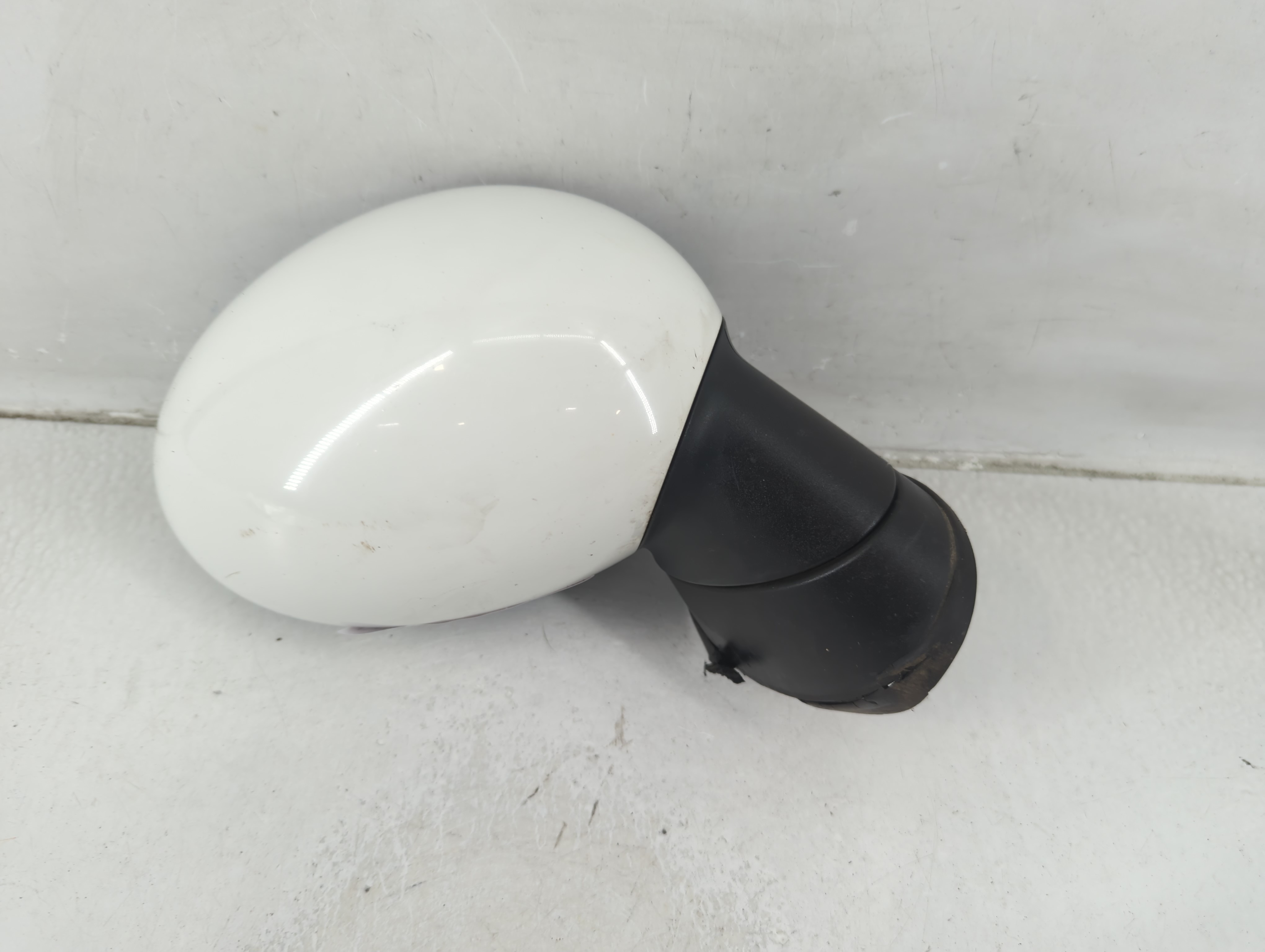 Picture of 2008-2014 Mini Cooper Driver Left Side View Power Door Mirror White 1189182