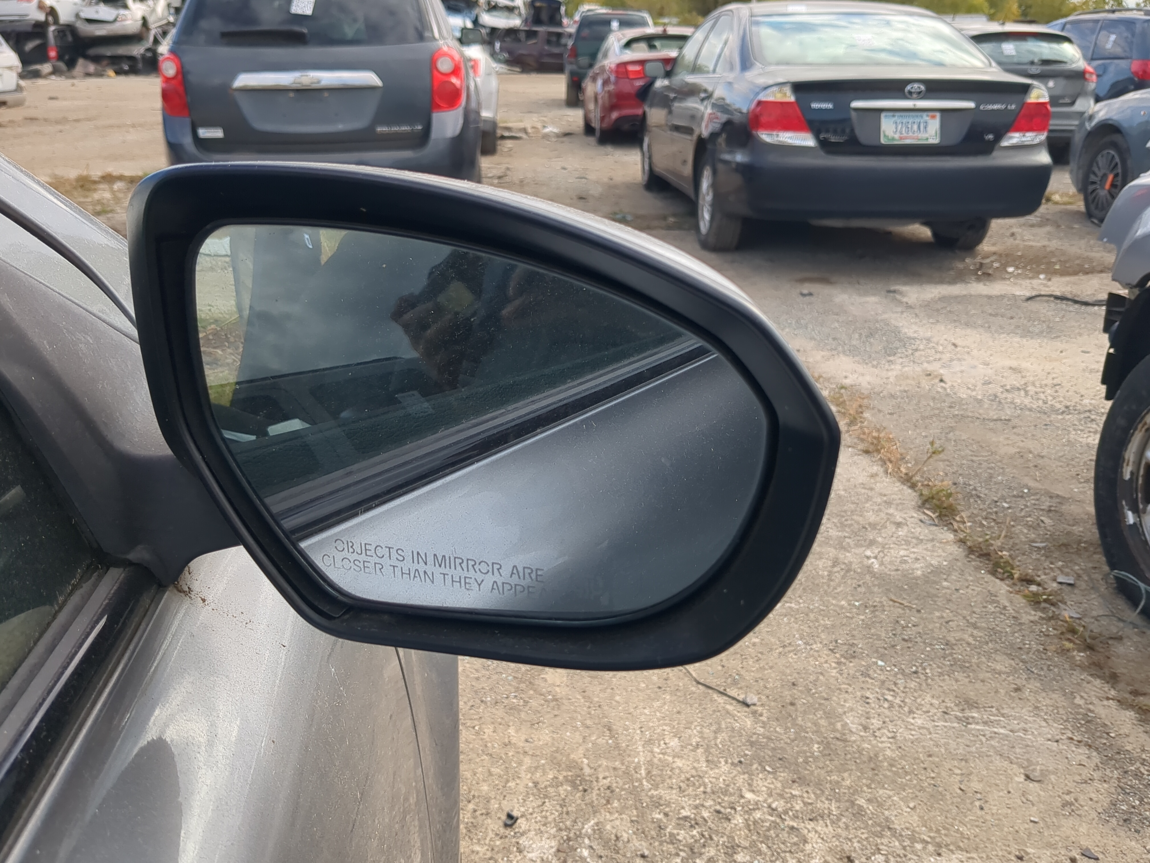 2010-2013 Suzuki Kizashi Passenger Right Side View Power Door Mirror 1189553 - Oemusedautoparts1.com