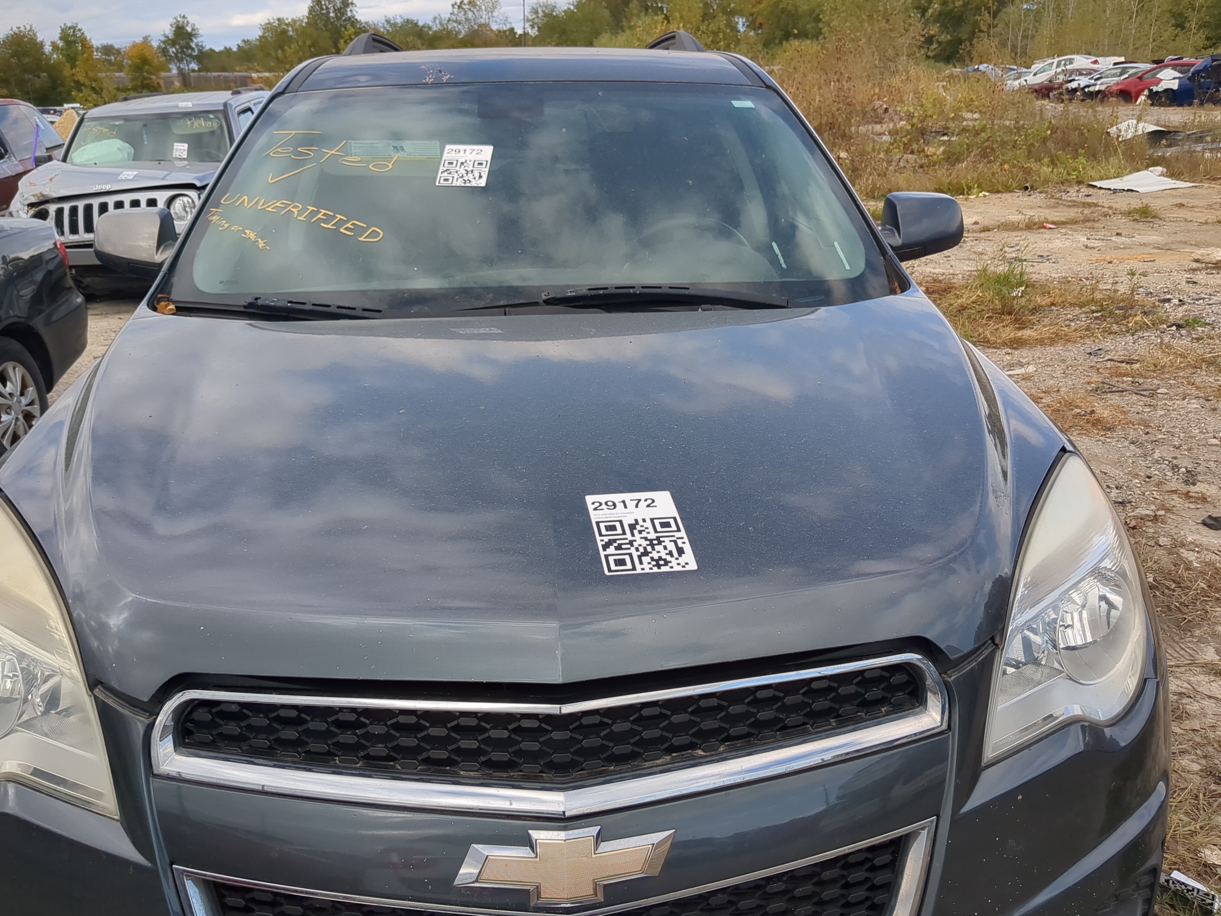 2010-2017 Chevrolet Equinox Hood Oem 1189729 - Oemusedautoparts1.com