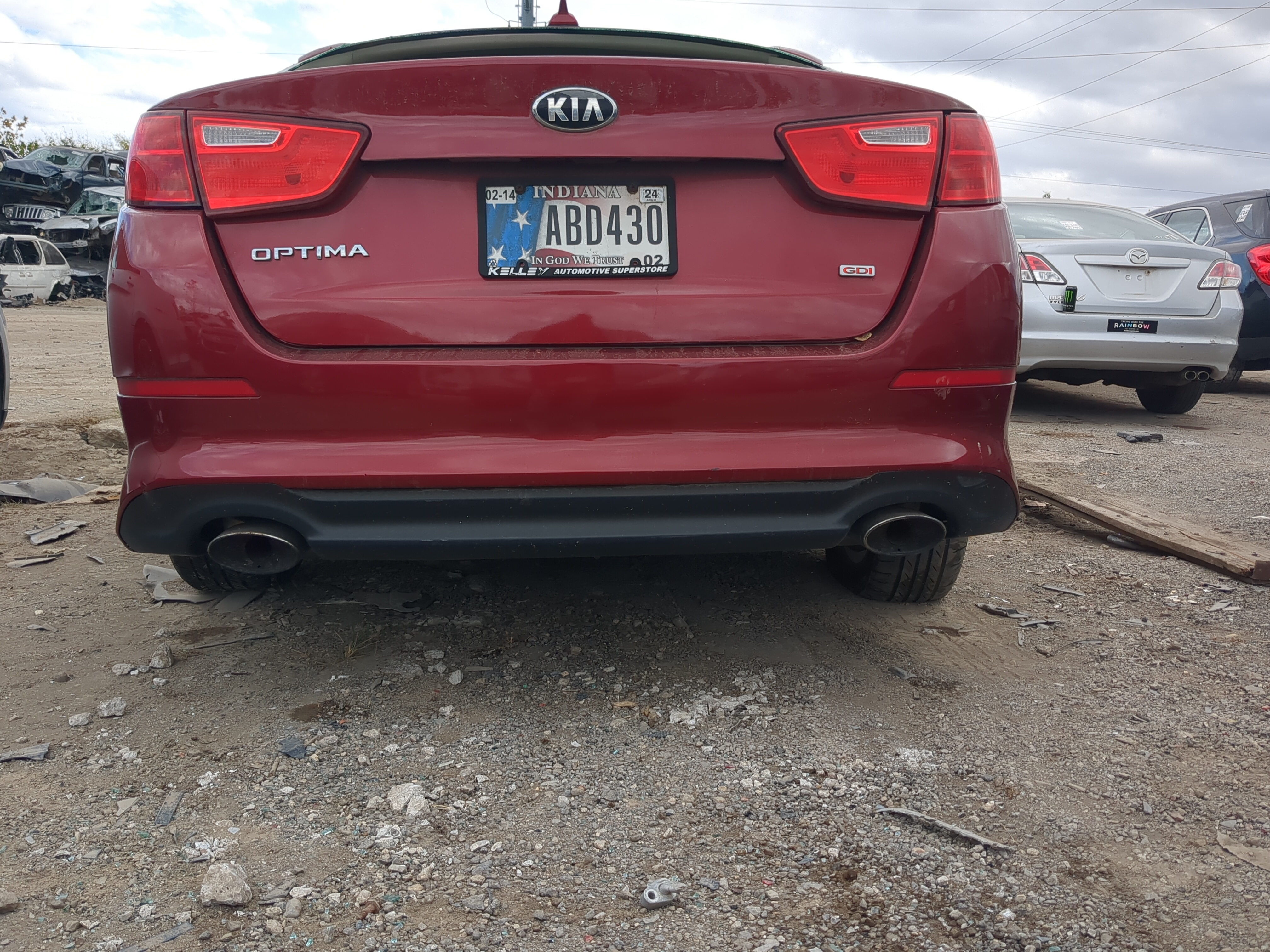 2014-2015 Kia Optima Rear Bumper Assembly Oem 1189859 - Oemusedautoparts1.com