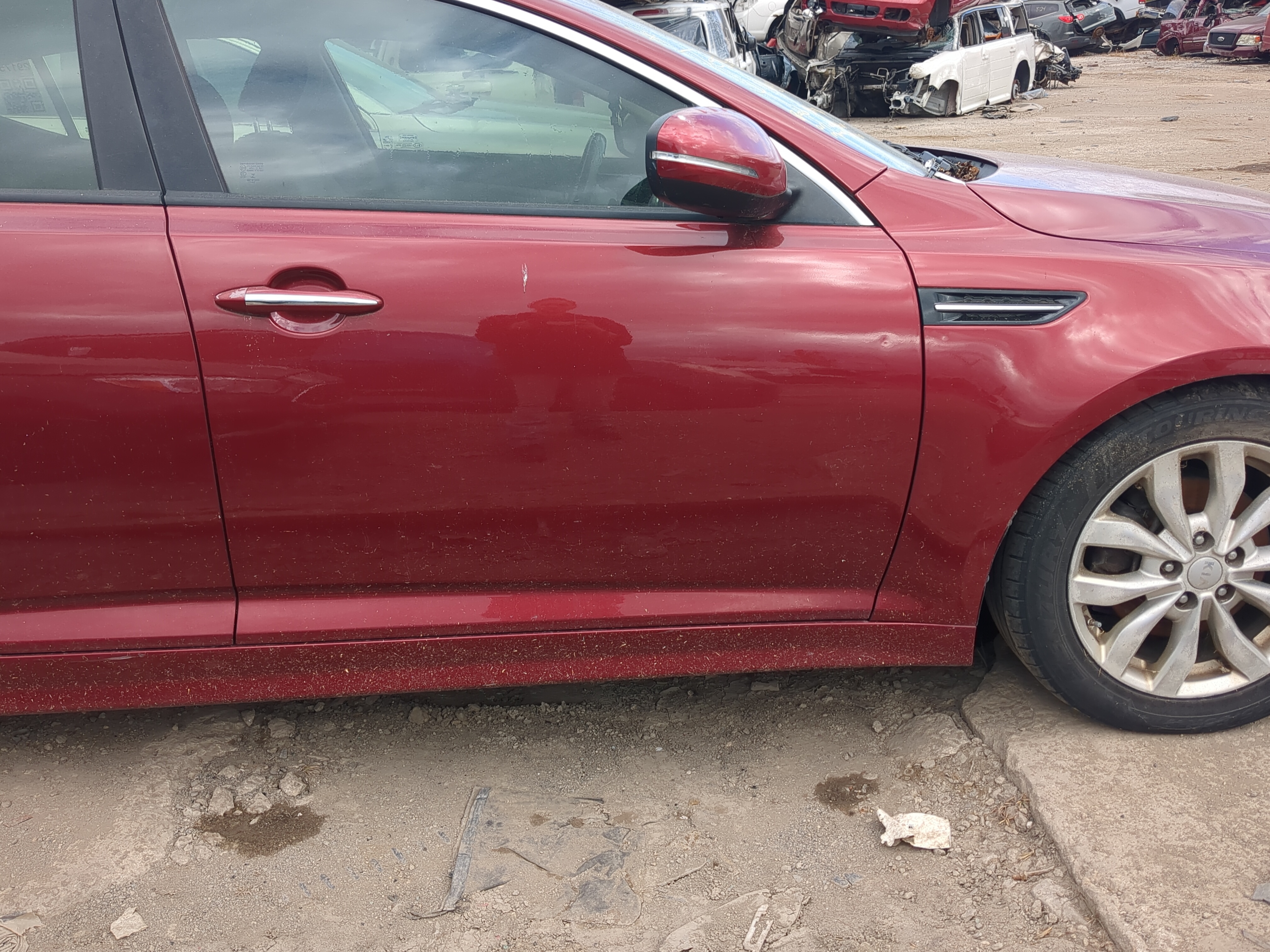 2014-2015 Kia Optima Passenger Front Door Oem 1189883 - Oemusedautoparts1.com