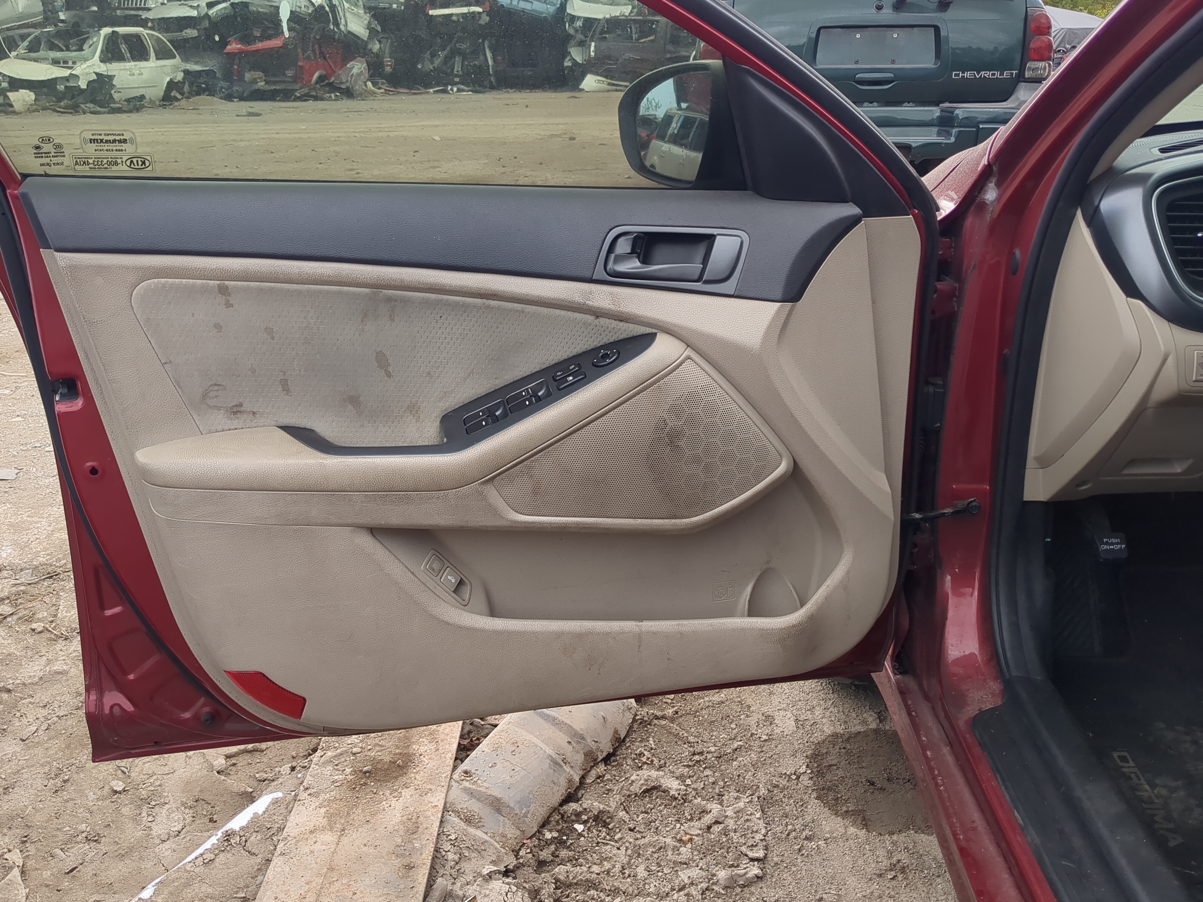 Picture of 2014 Kia Optima Front Left Driver Interior Door Panel Trim 1189926