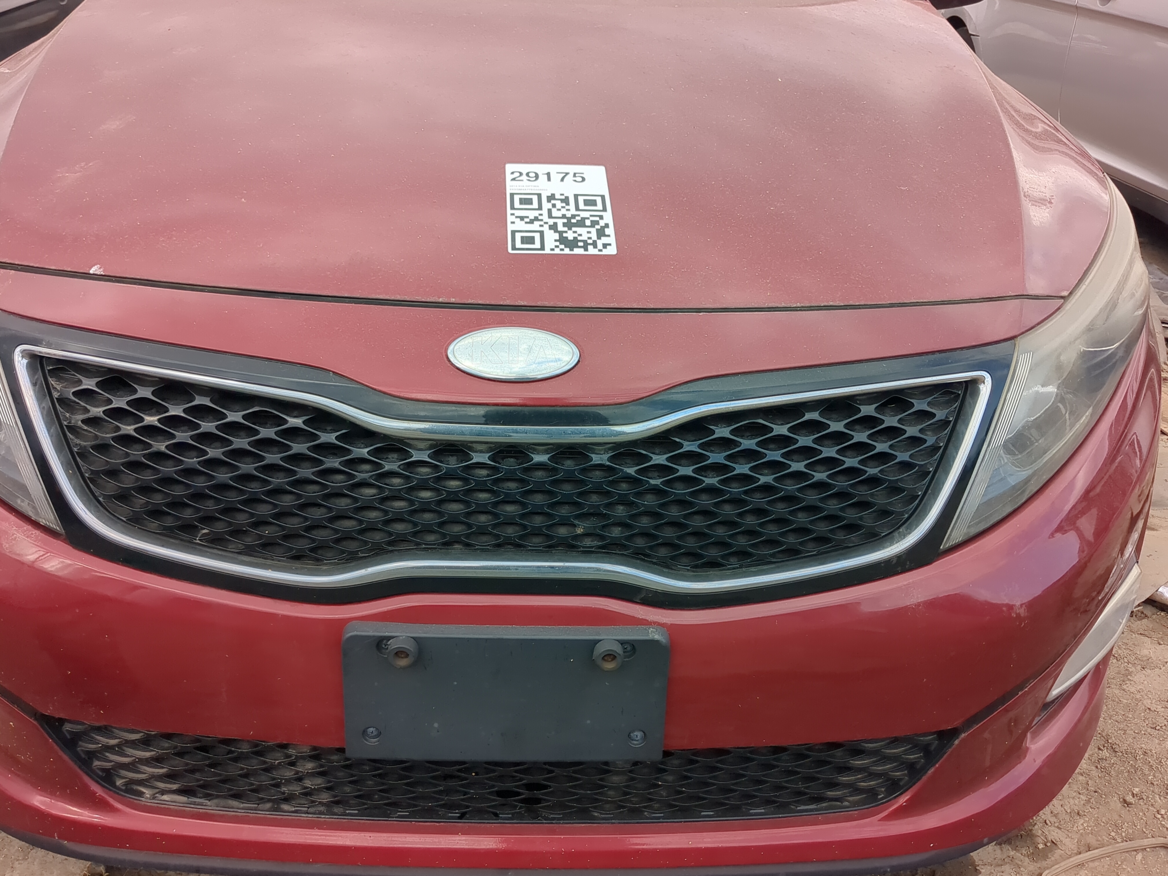 Picture of 2014-2015 Kia Optima Front Grille Bumper Not Included 1189983