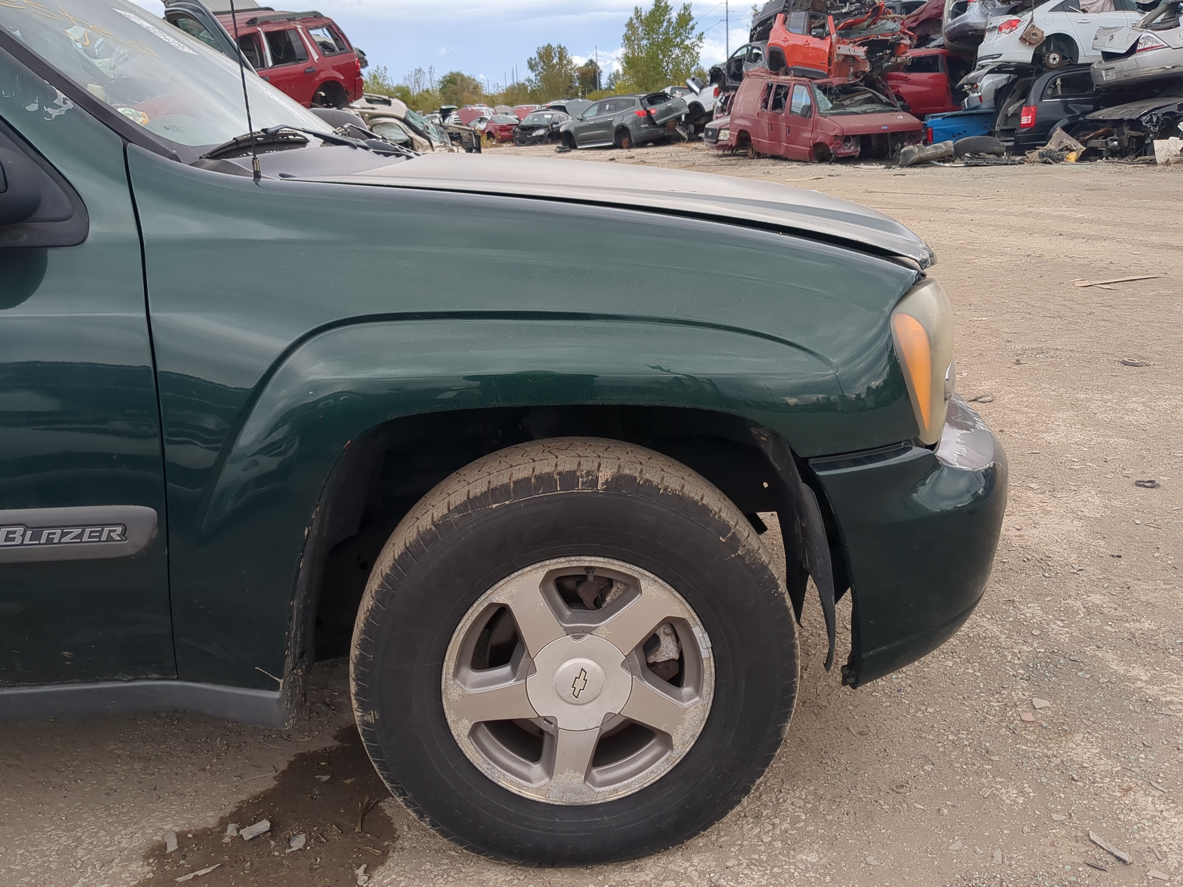 Picture of 2002-2009 Chevrolet Trailblazer Passenger Fender 1190025