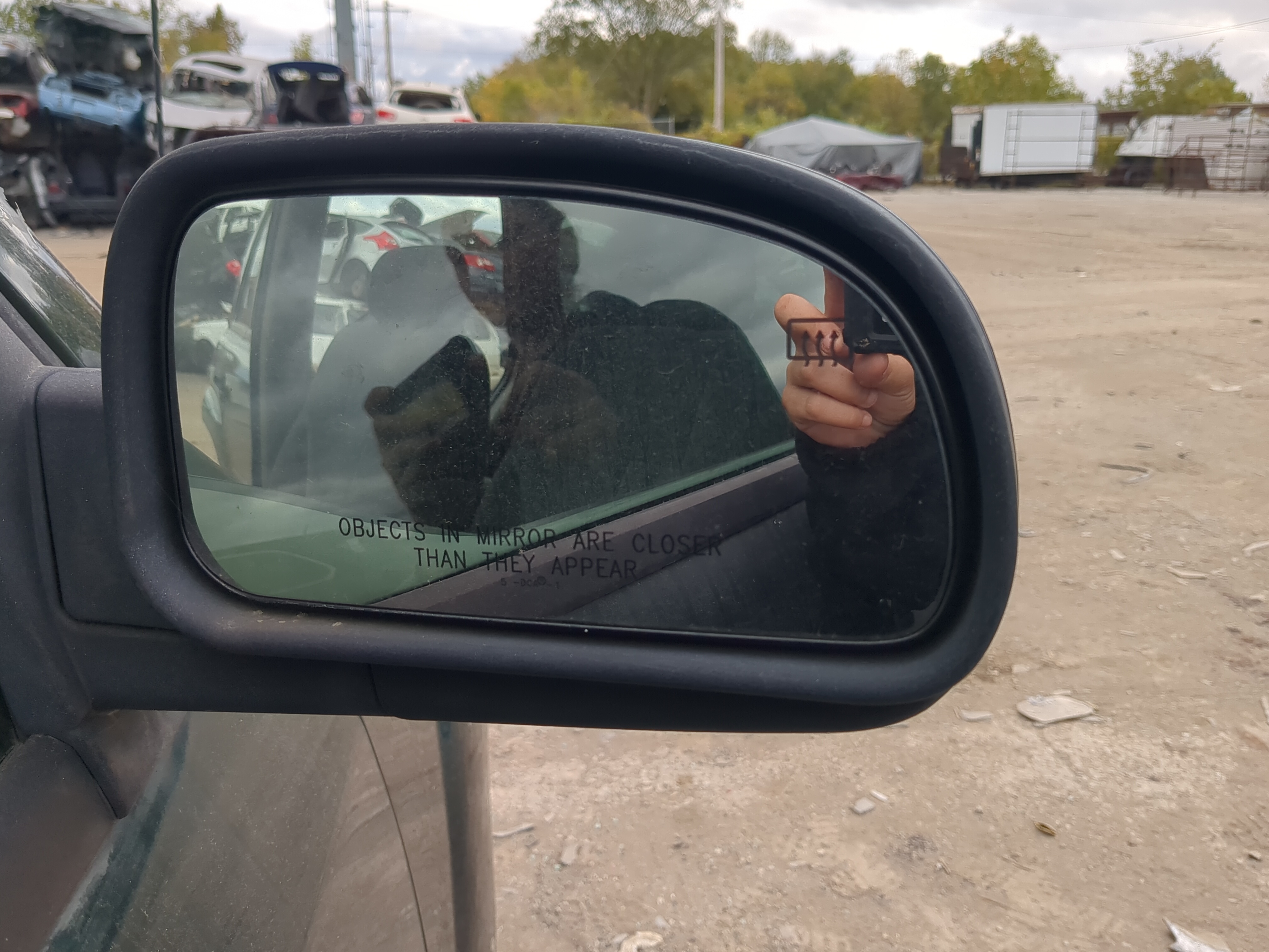 Picture of 2002 Chevrolet Trailblazer Passenger Right Side View Power Door Mirror 1190120