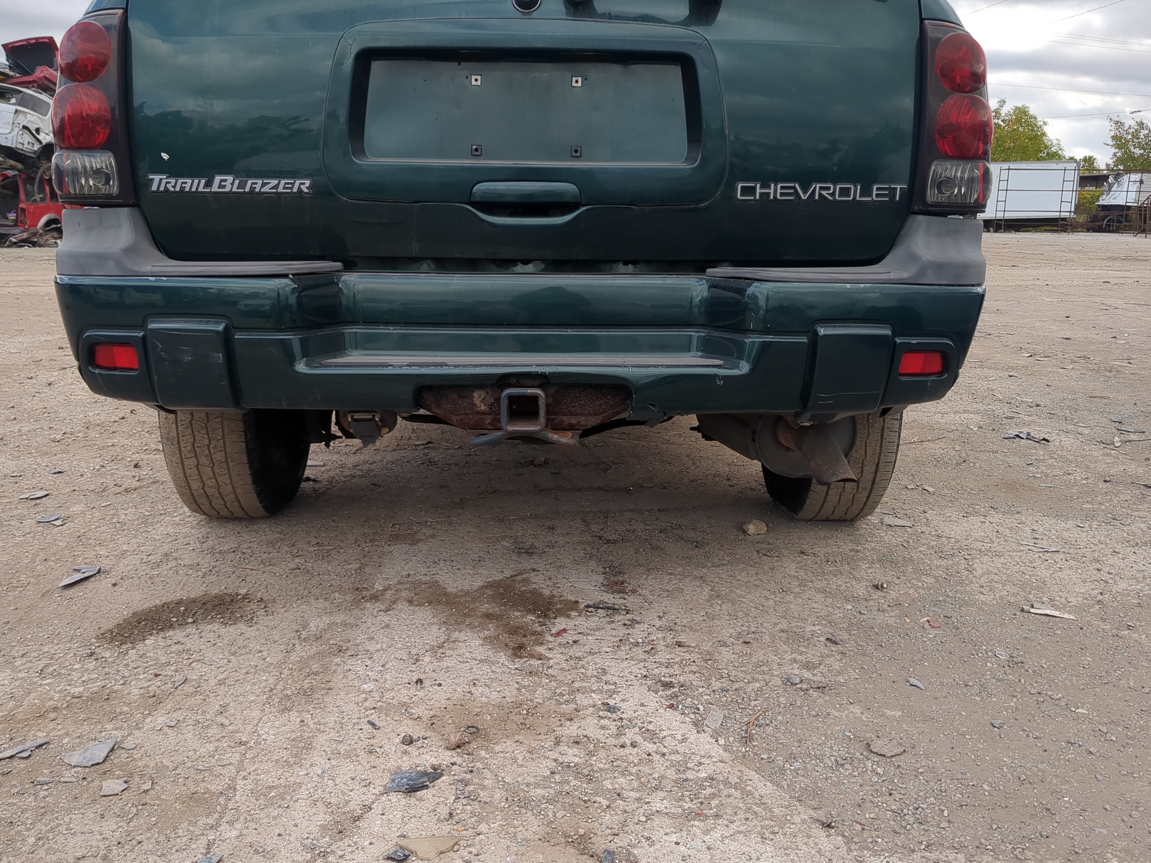 Picture of 2002-2009 Chevrolet Trailblazer Rear Bumper Assembly Oem 1190155