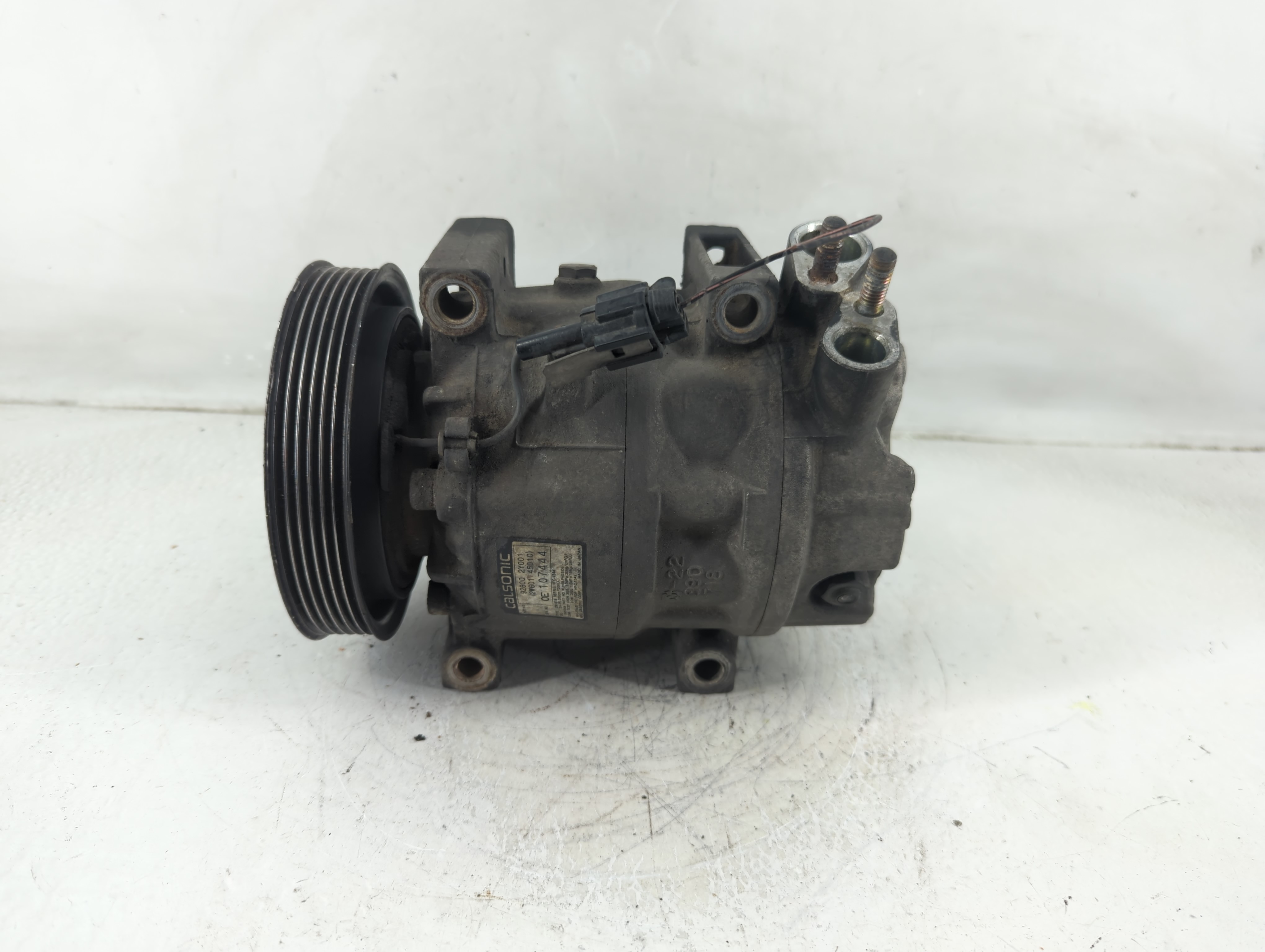2000-2001 Nissan Maxima Air Conditioning A/c Ac Compressor Oem 1190565 - Oemusedautoparts1.com