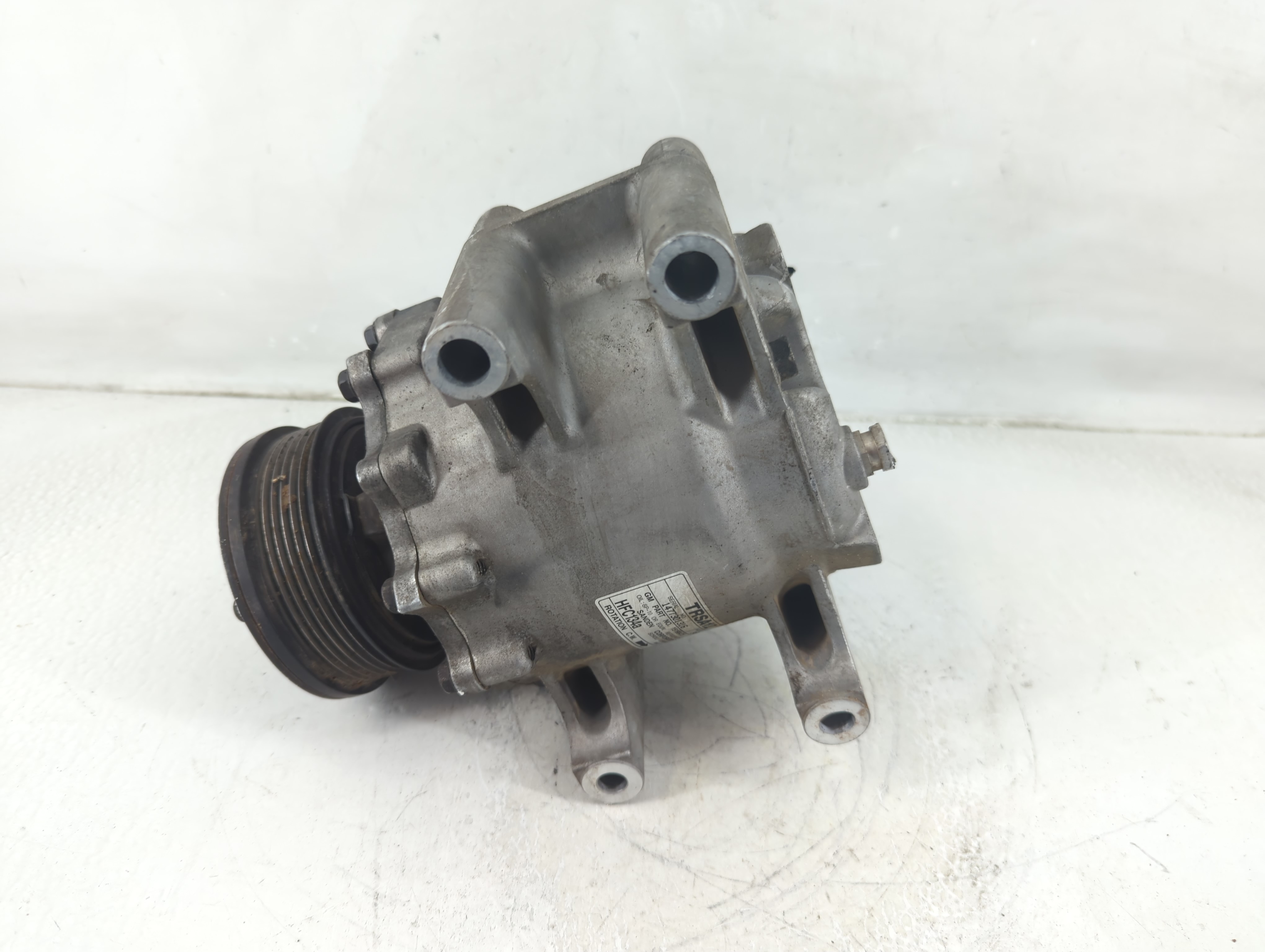 2002-2007 Chevrolet Trailblazer Air Conditioning A/c Ac Compressor Oem 1190568 - Oemusedautoparts1.com