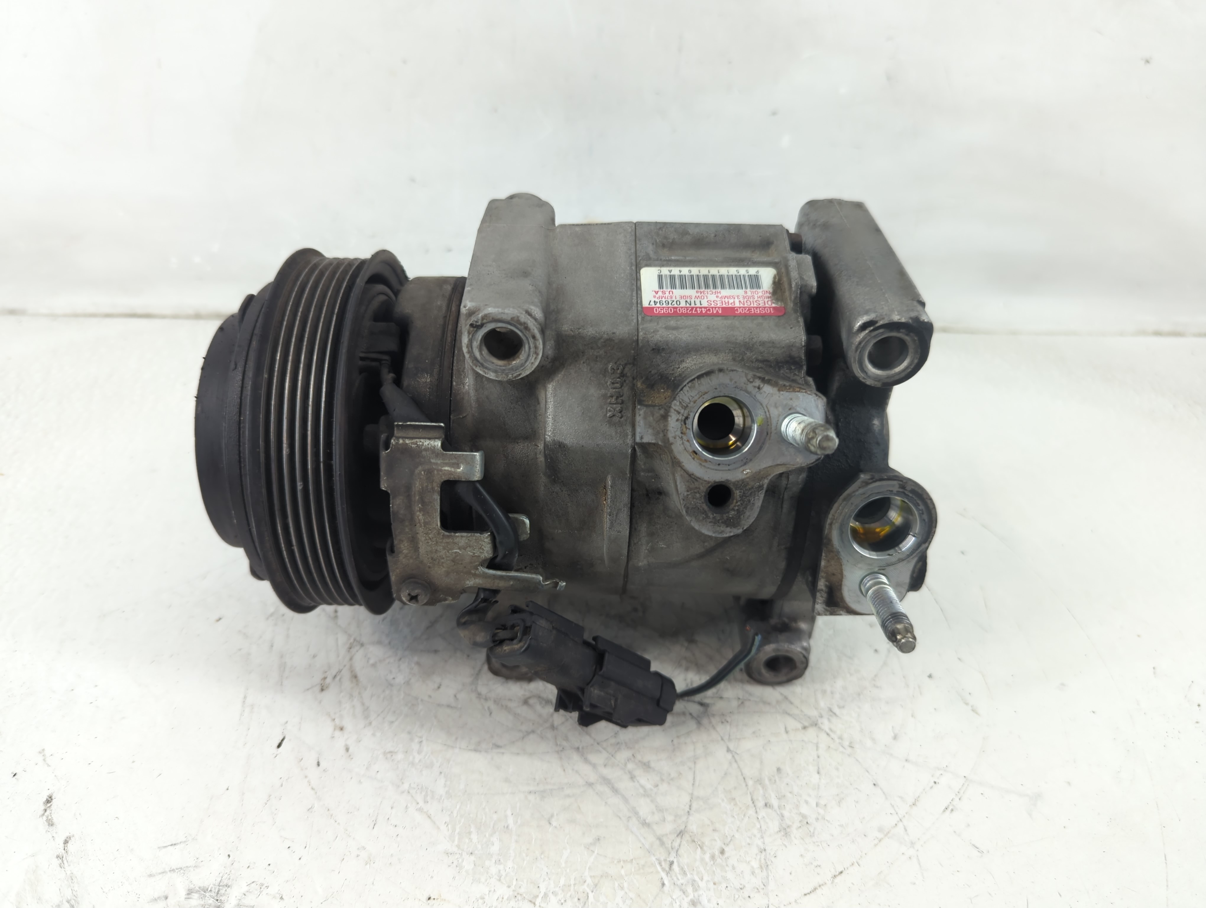 2011-2020 Dodge Grand Caravan Air Conditioning A/c Ac Compressor Oem 1190724 - Oemusedautoparts1.com