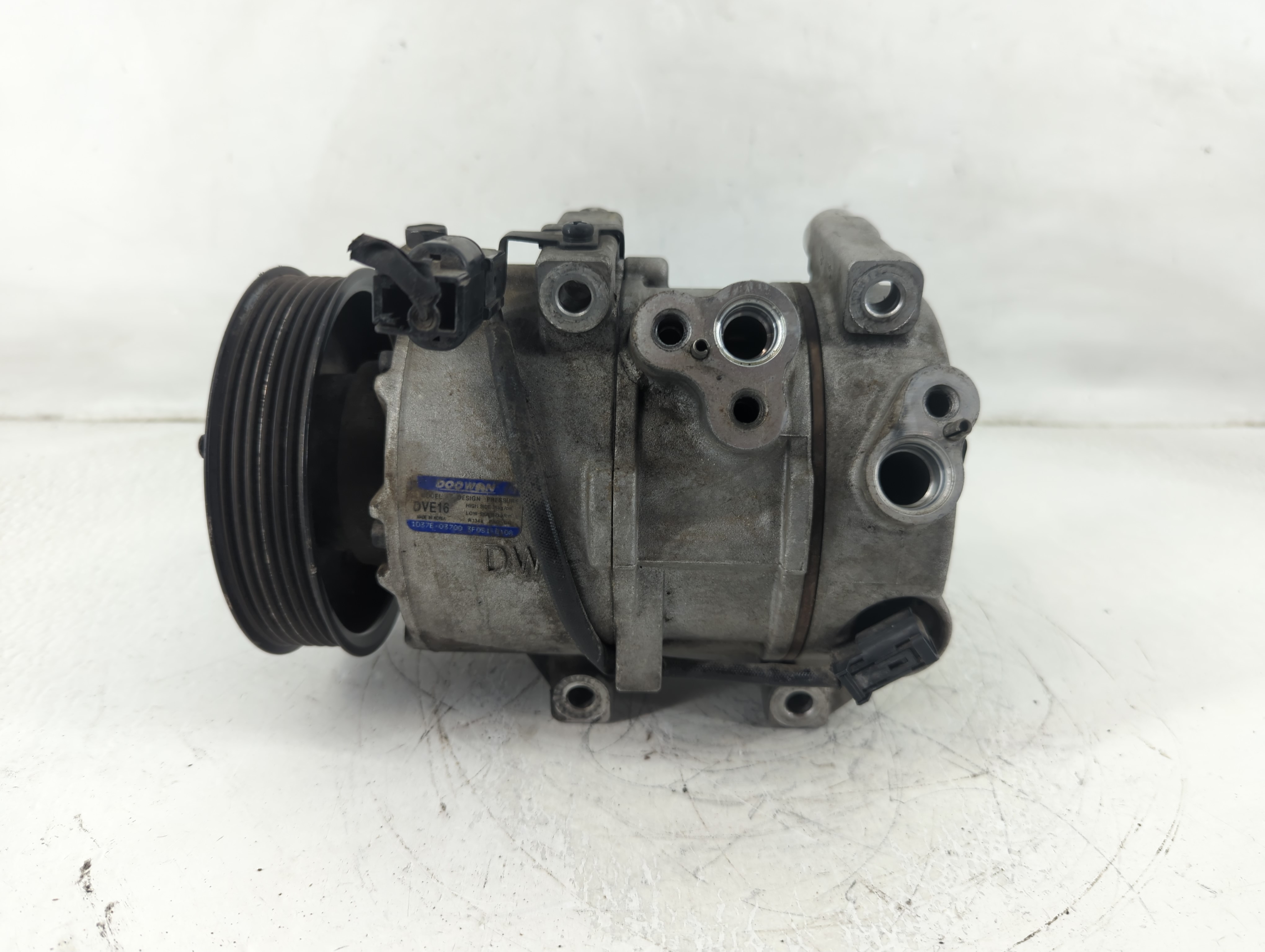 2013-2014 Hyundai Genesis Air Conditioning A/c Ac Compressor Oem 1190726 - Oemusedautoparts1.com