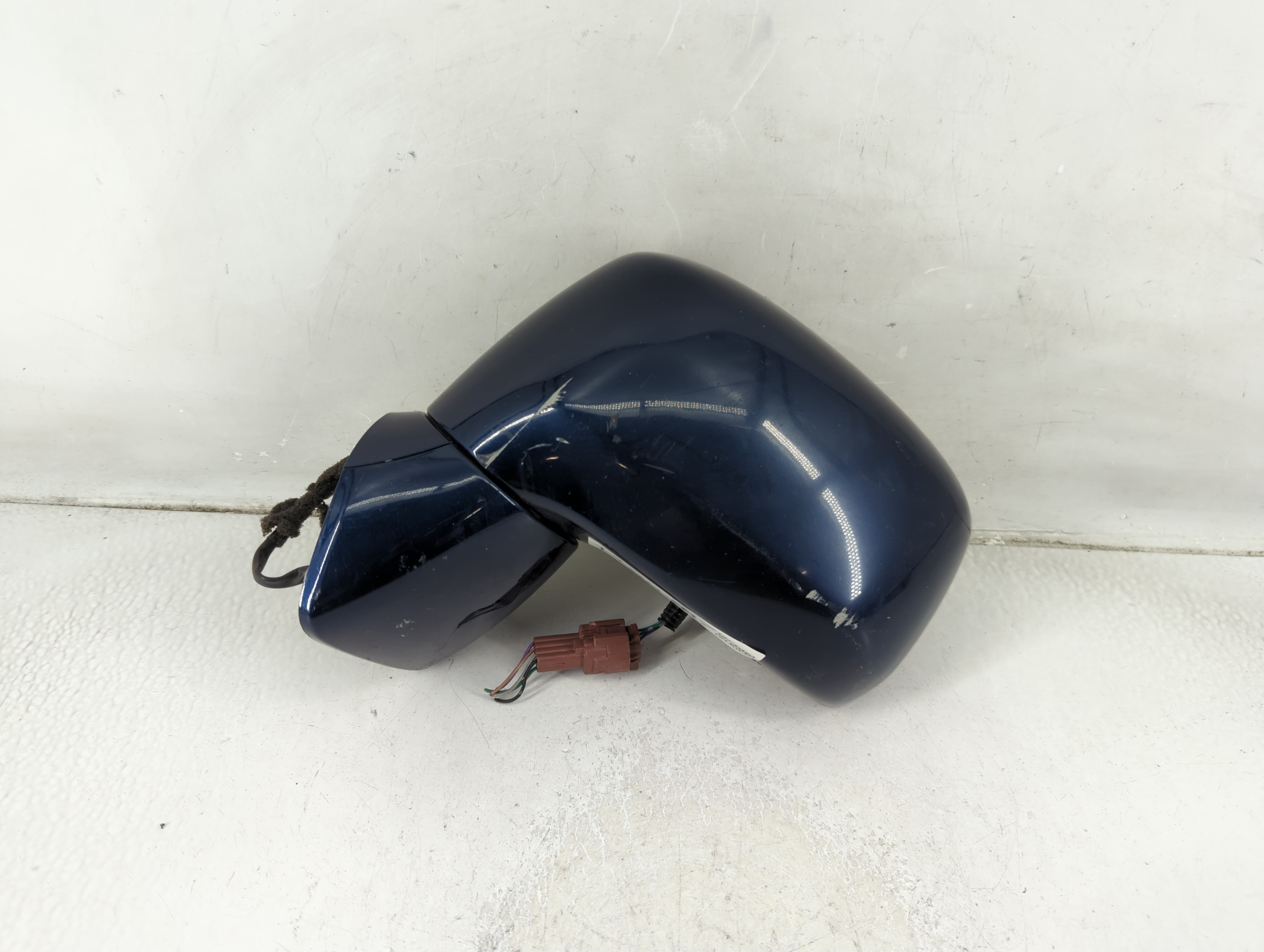 Picture of 2008-2012 Nissan Versa Driver Left Side View Power Door Mirror Blue 1190767
