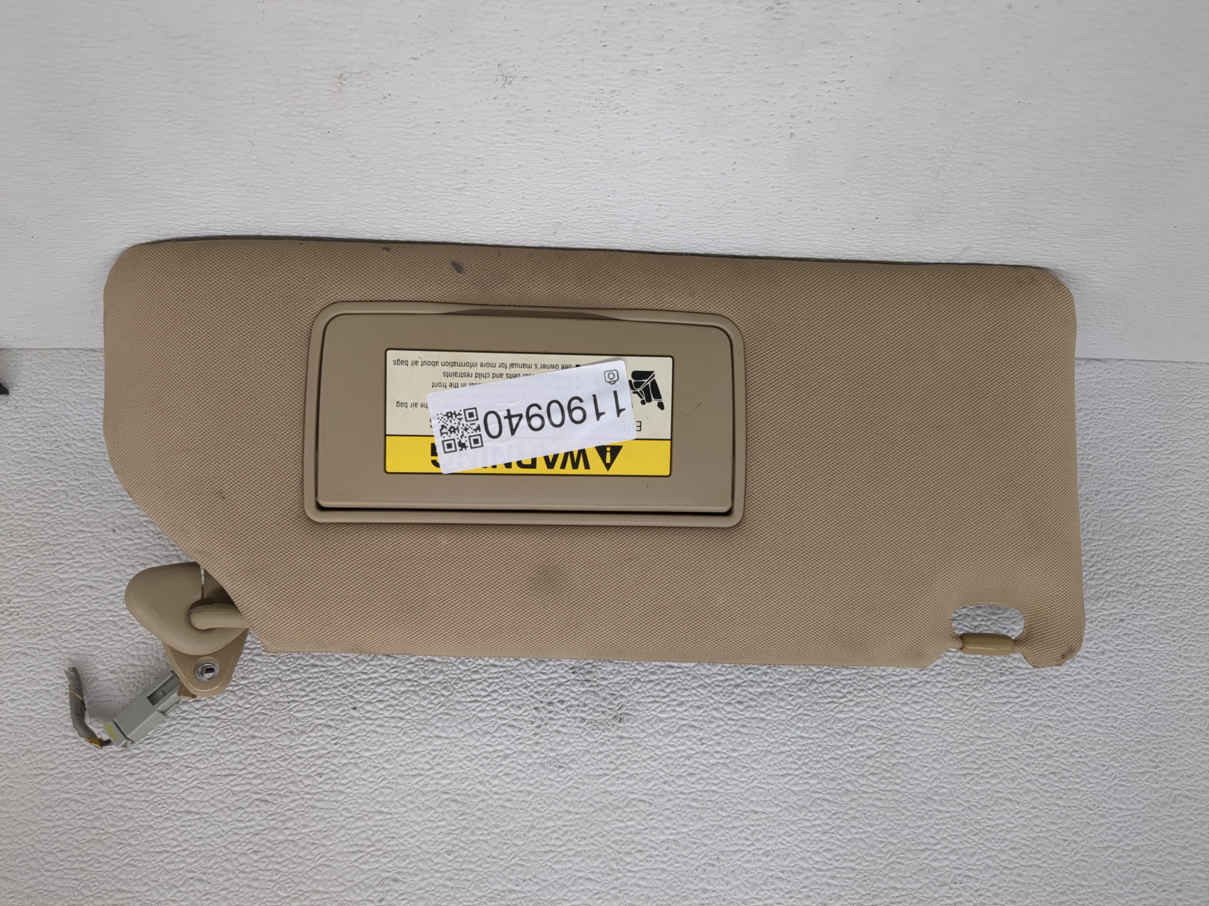 2006-2010 Honda Odyssey Passenger Sun Visor Mirror Right Sunvisor 1190940 - Oemusedautoparts1.com