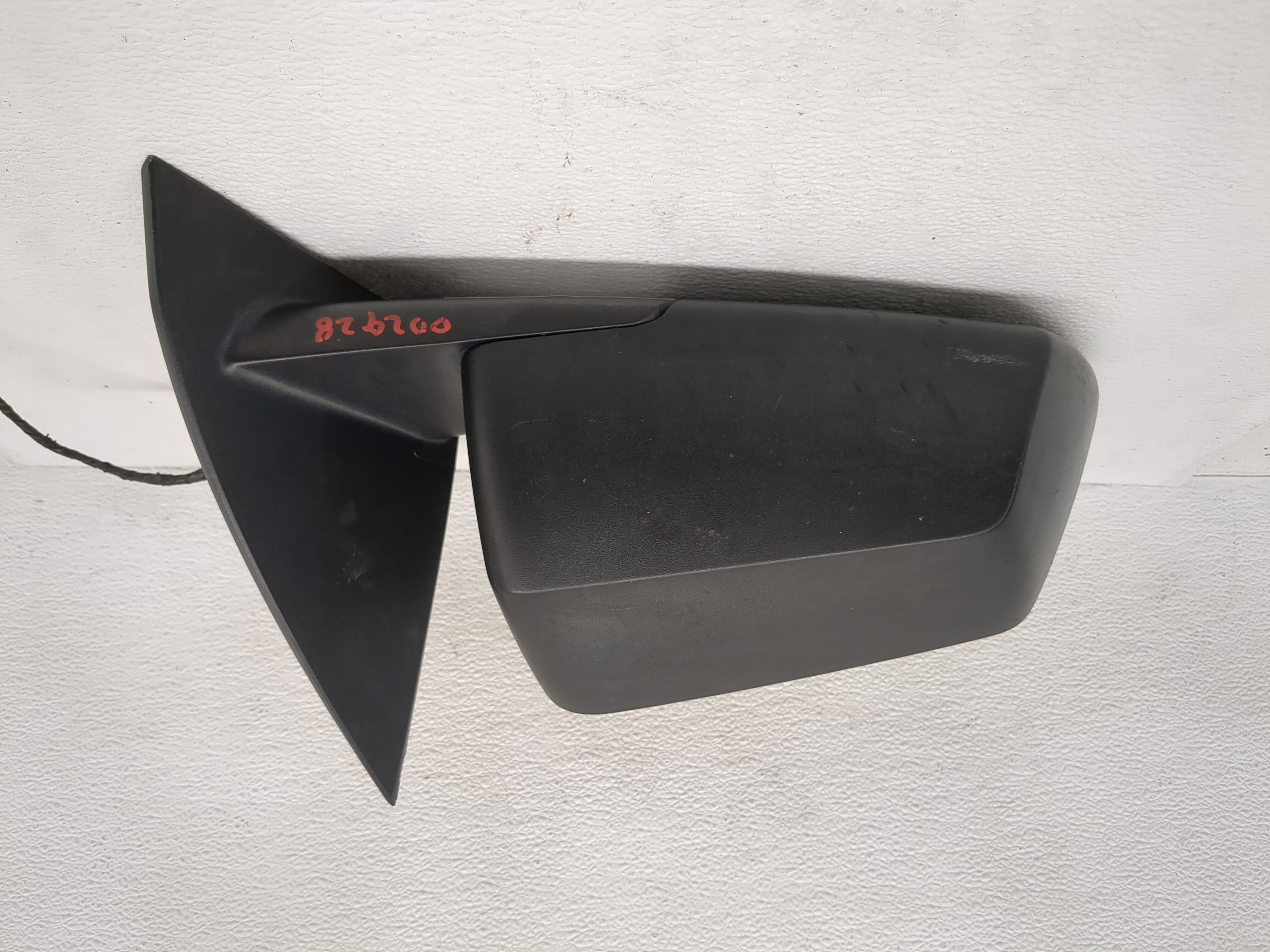 Picture of 2009 Saturn Outlook Passenger Right Side View Power Door Mirror Black 1190950