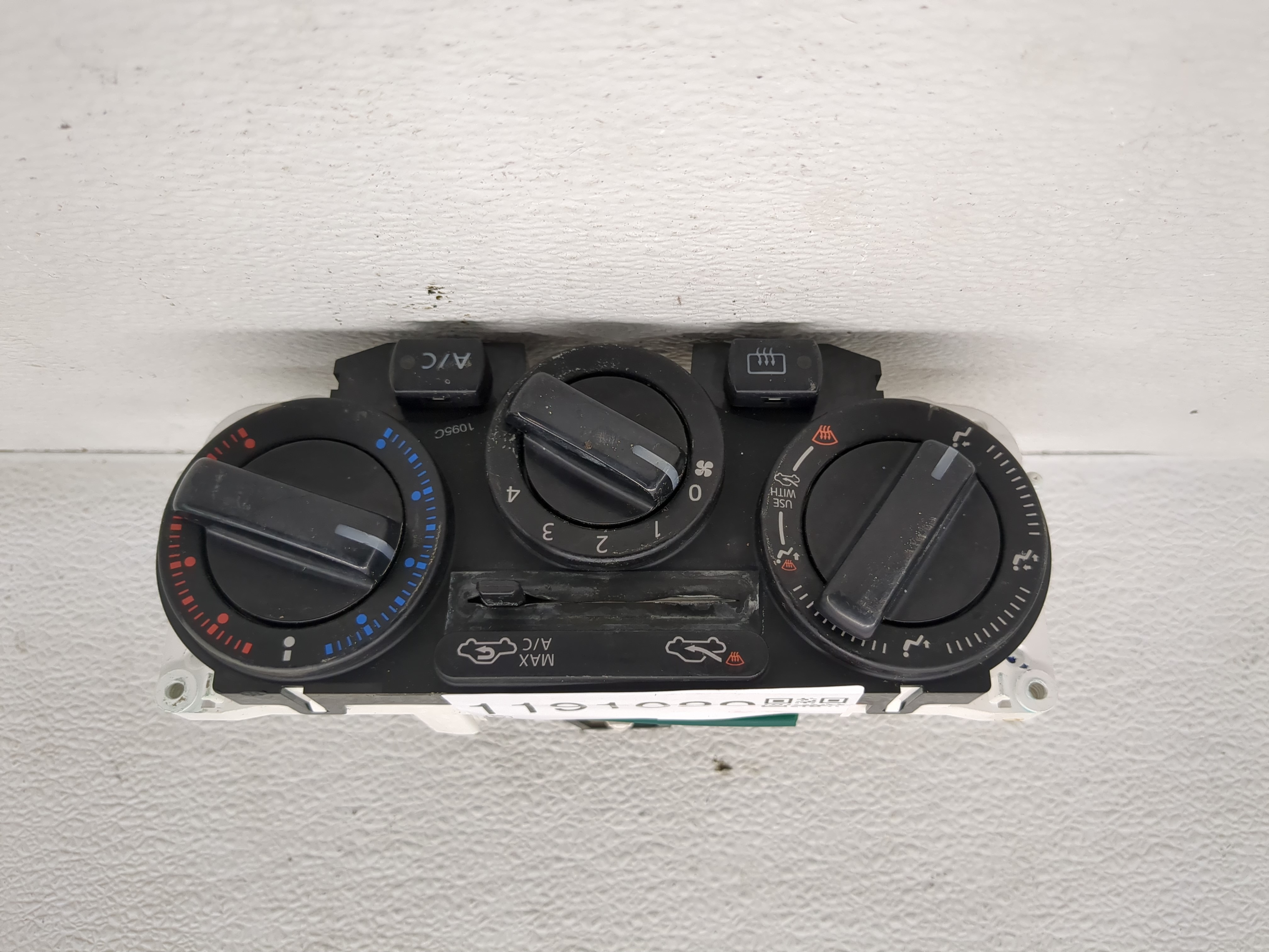 Picture of 2010-2011 Nissan Versa Ac Heater Climate Control 1191089