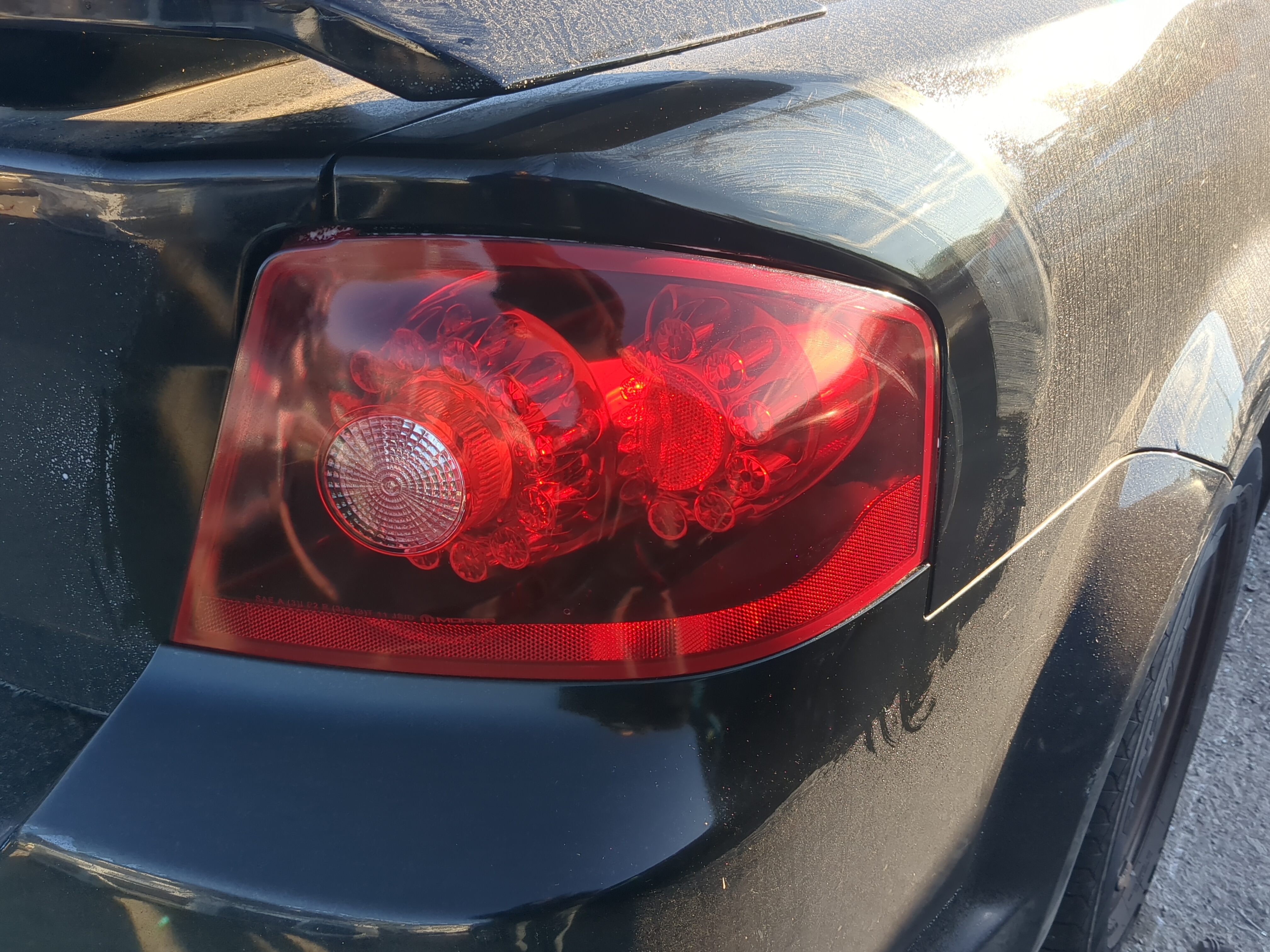 Picture of 2011-2014 Dodge Avenger Passenger Right Side Tail Light Taillight Oem 1191391
