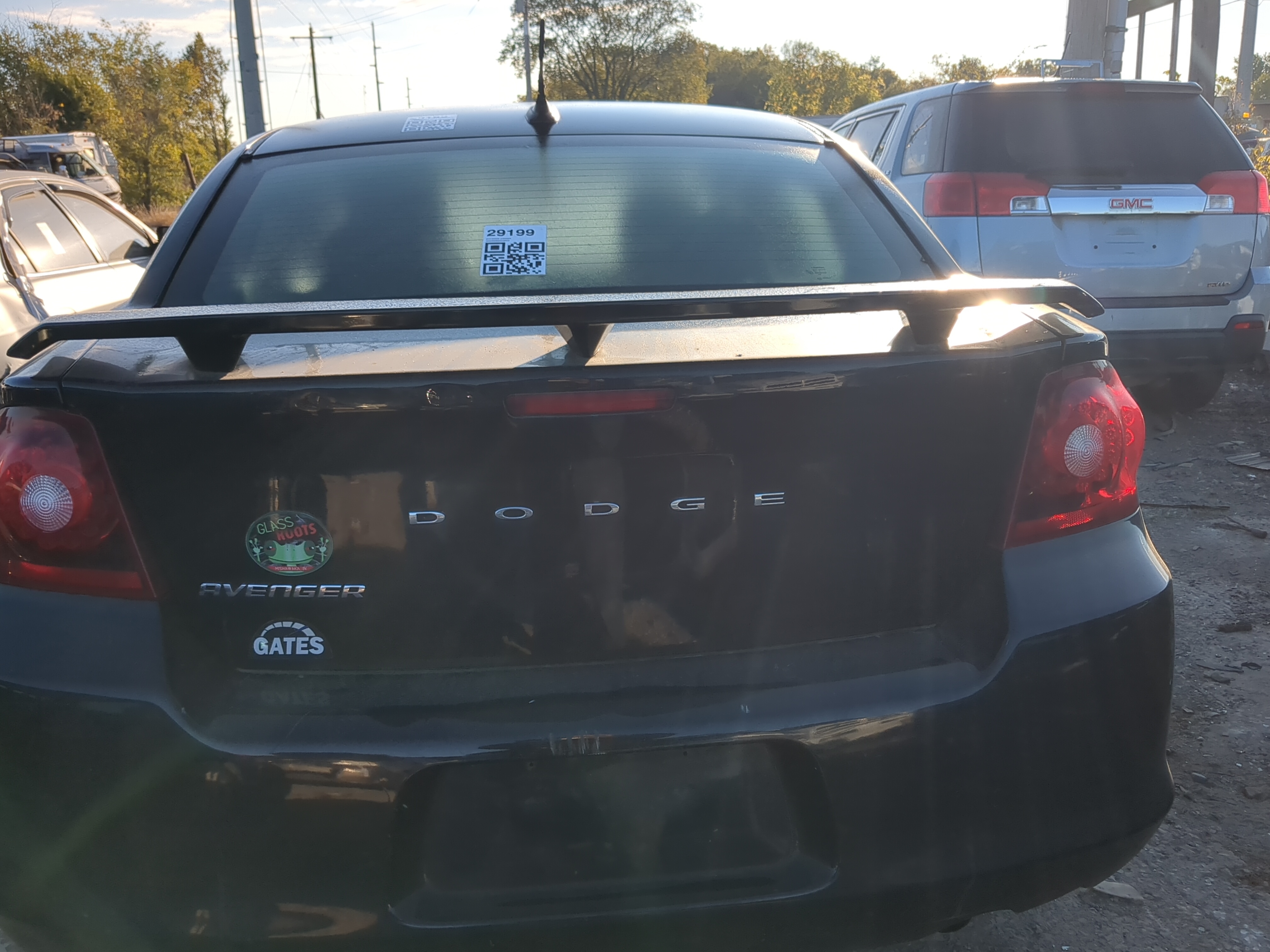 2008-2014 Dodge Avenger Trunk/decklid/hatch/tailgate Oem 1191431 - Oemusedautoparts1.com