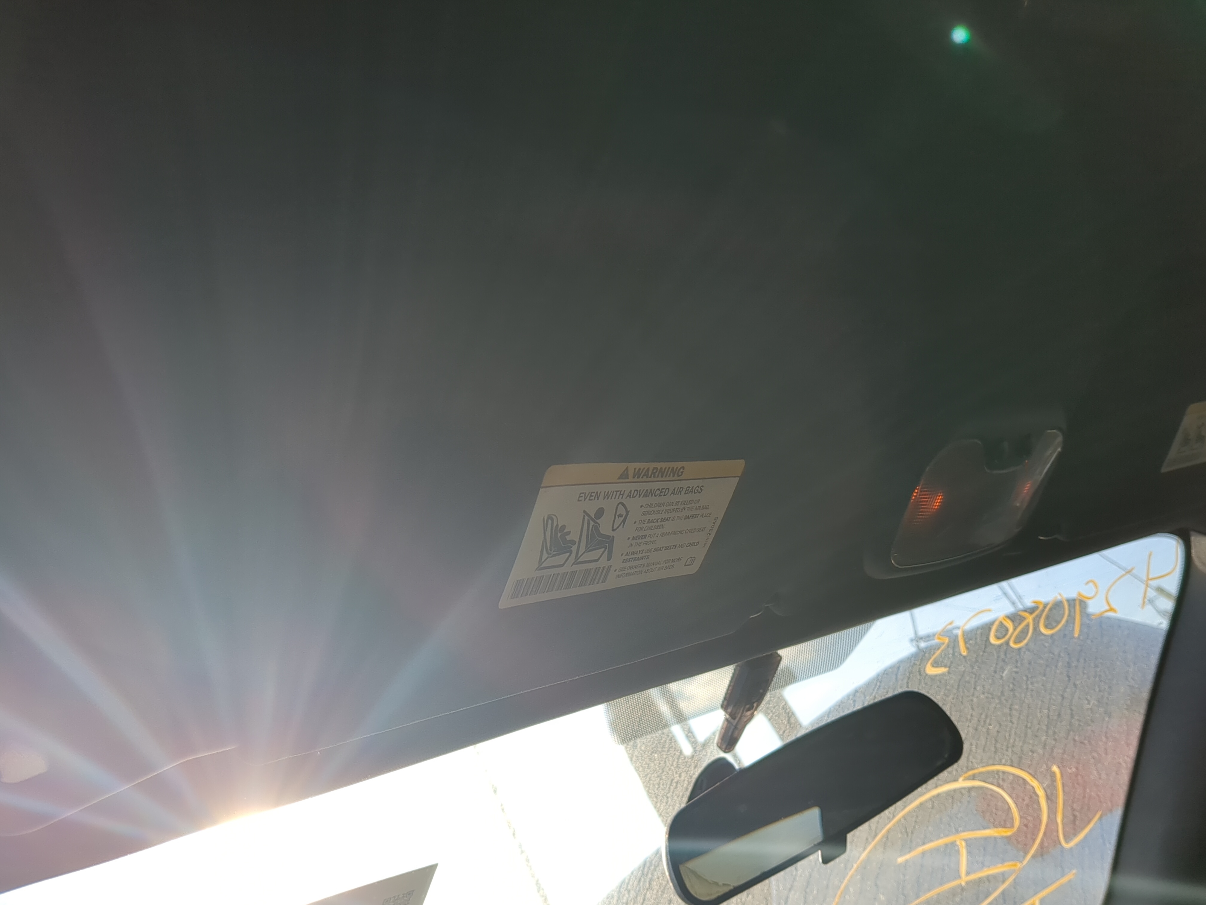2011-2014 Dodge Avenger Driver Sun Visor Mirror Left Sunvisor 1191457 - Oemusedautoparts1.com