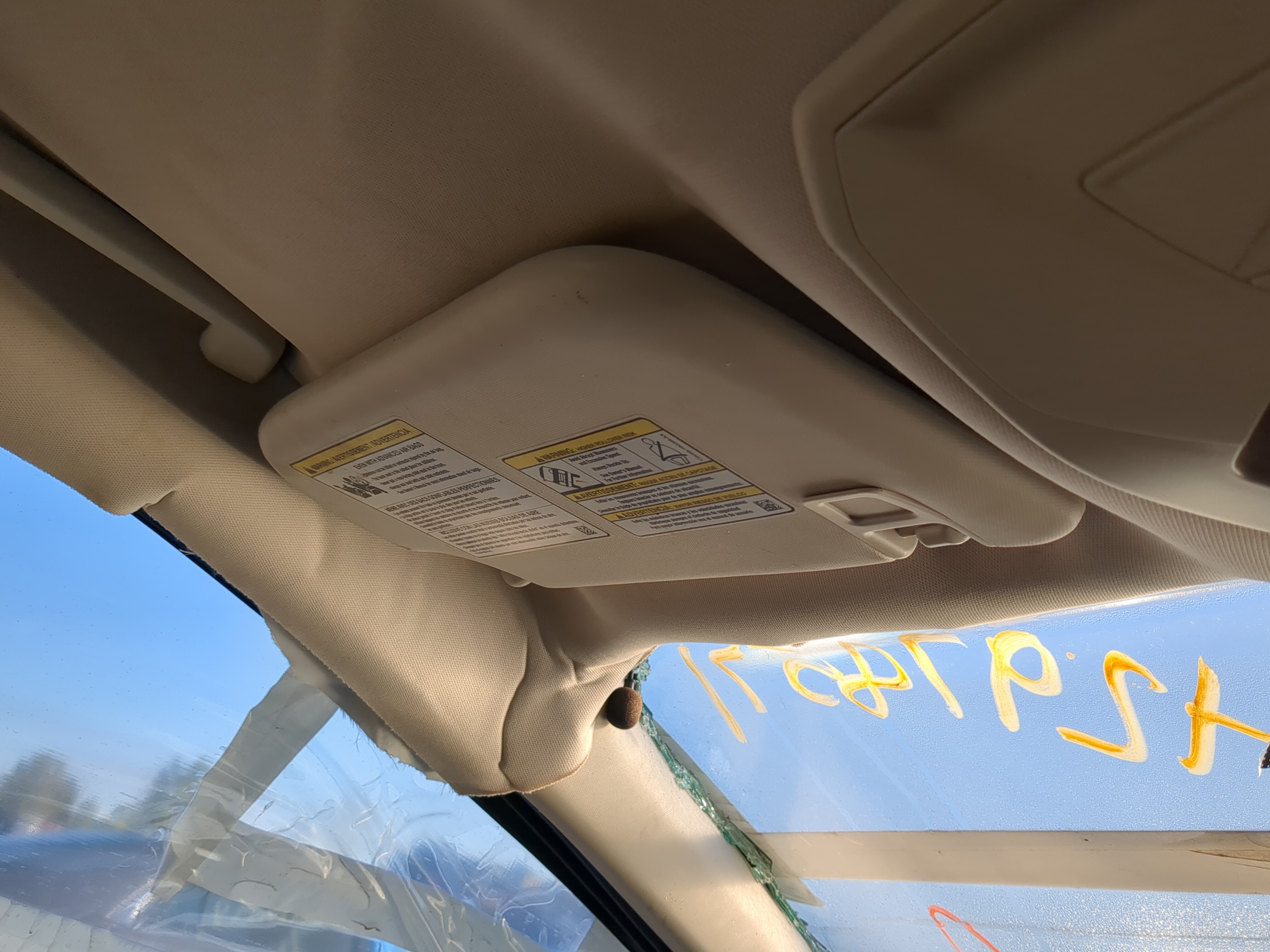 2013-2019 Ford Escape Driver Sun Visor Mirror Left Sunvisor 1191623 - Oemusedautoparts1.com