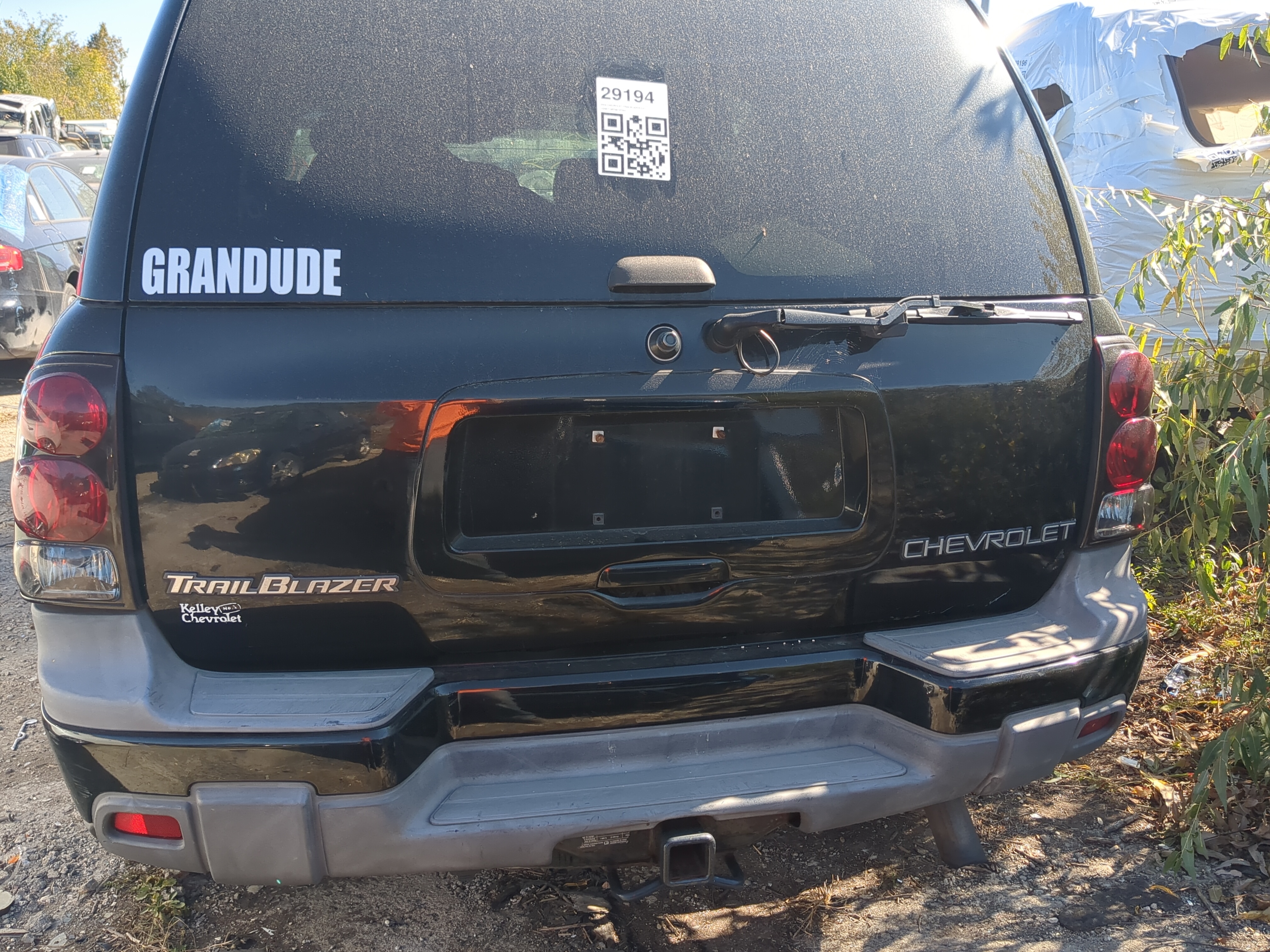 2002-2006 Chevrolet Trailblazer Ext Trunk/decklid/hatch/tailgate Oem 1192228 - Oemusedautoparts1.com