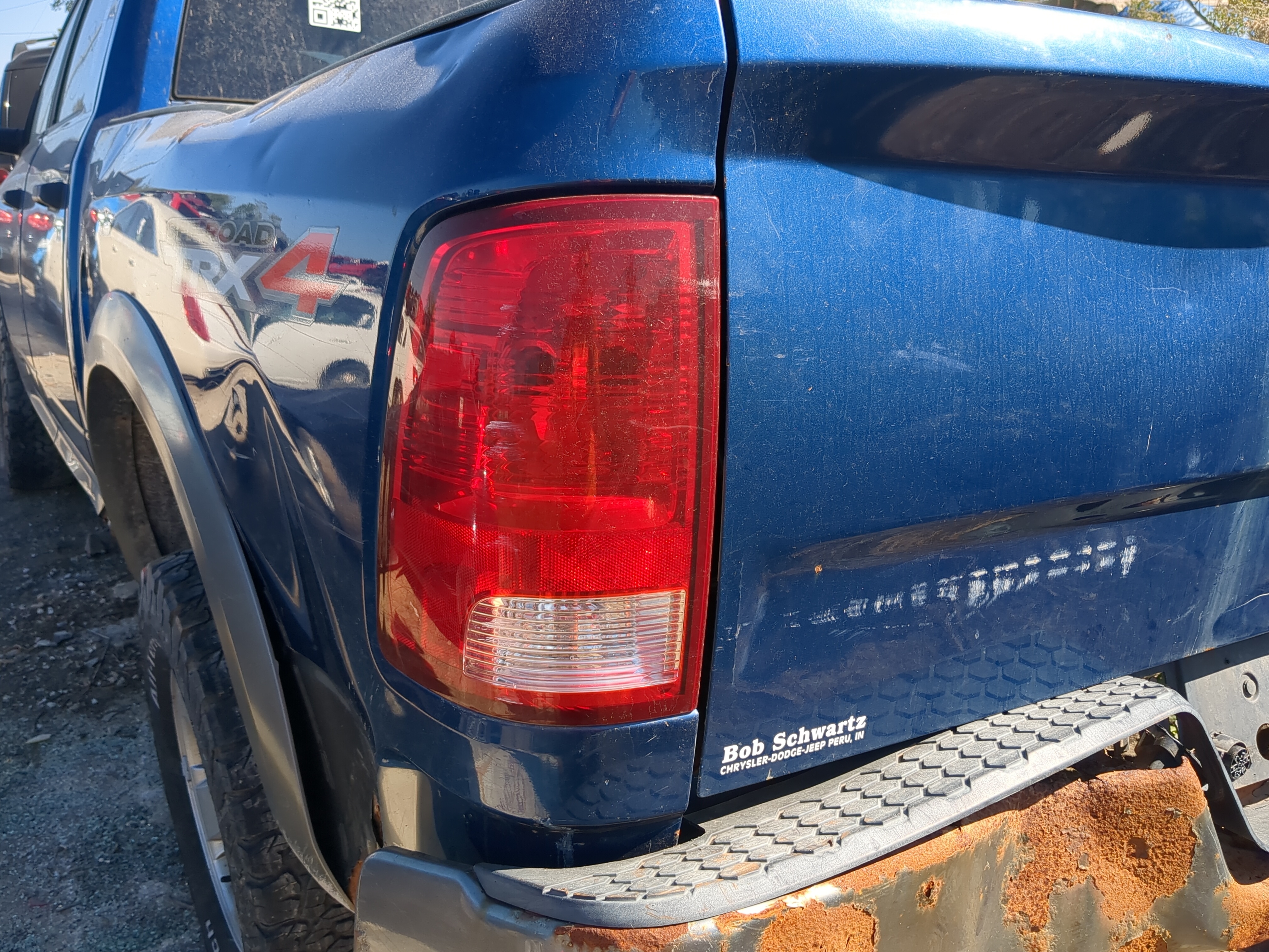 Picture of Dodge Ram 1500 Driver Left Side Tail Light Taillight Oem 1192352
