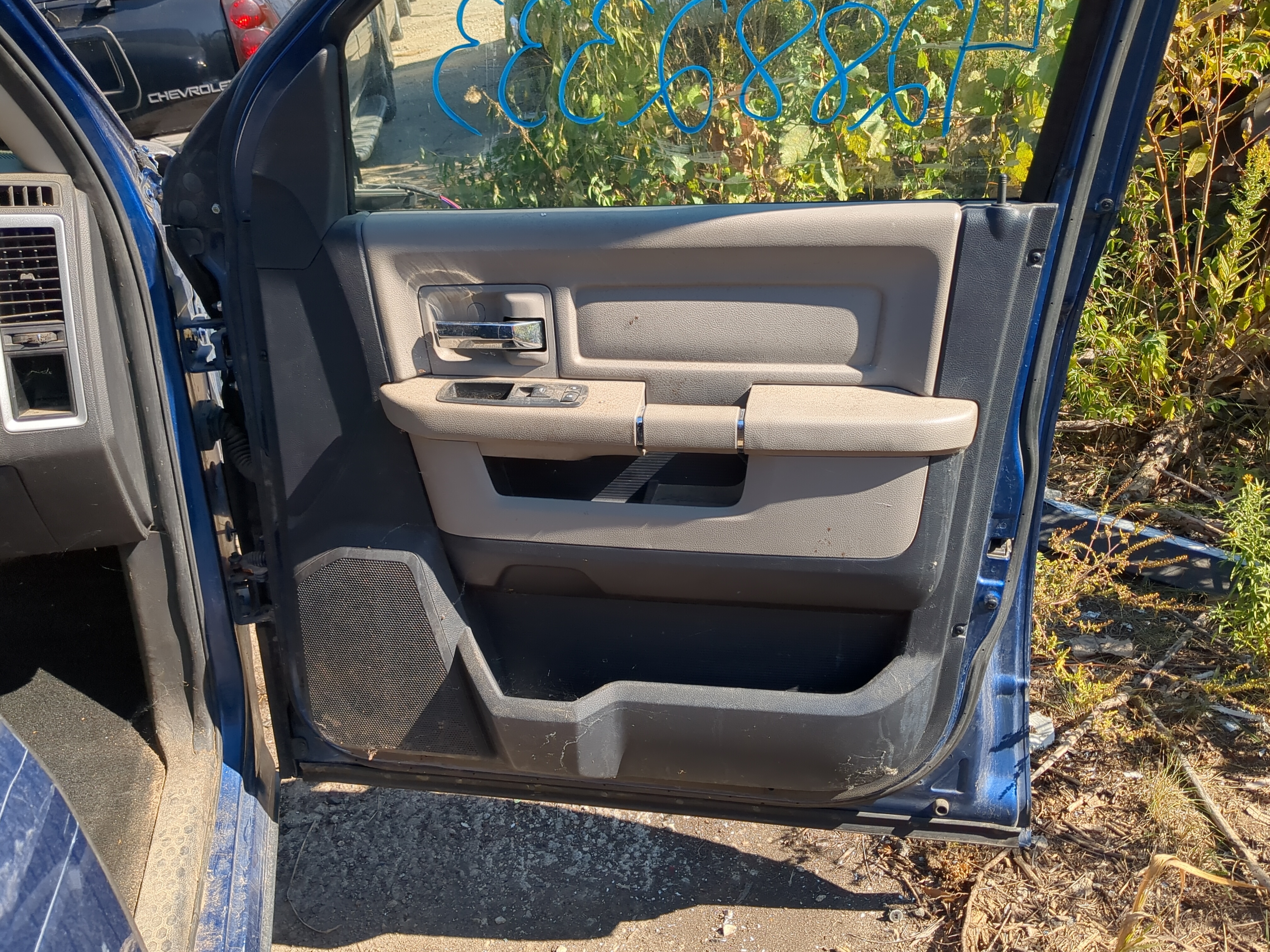 Picture of 2009 Dodge Ram 1500 Front Right Passenger Interior Door Panel Trim 1192363