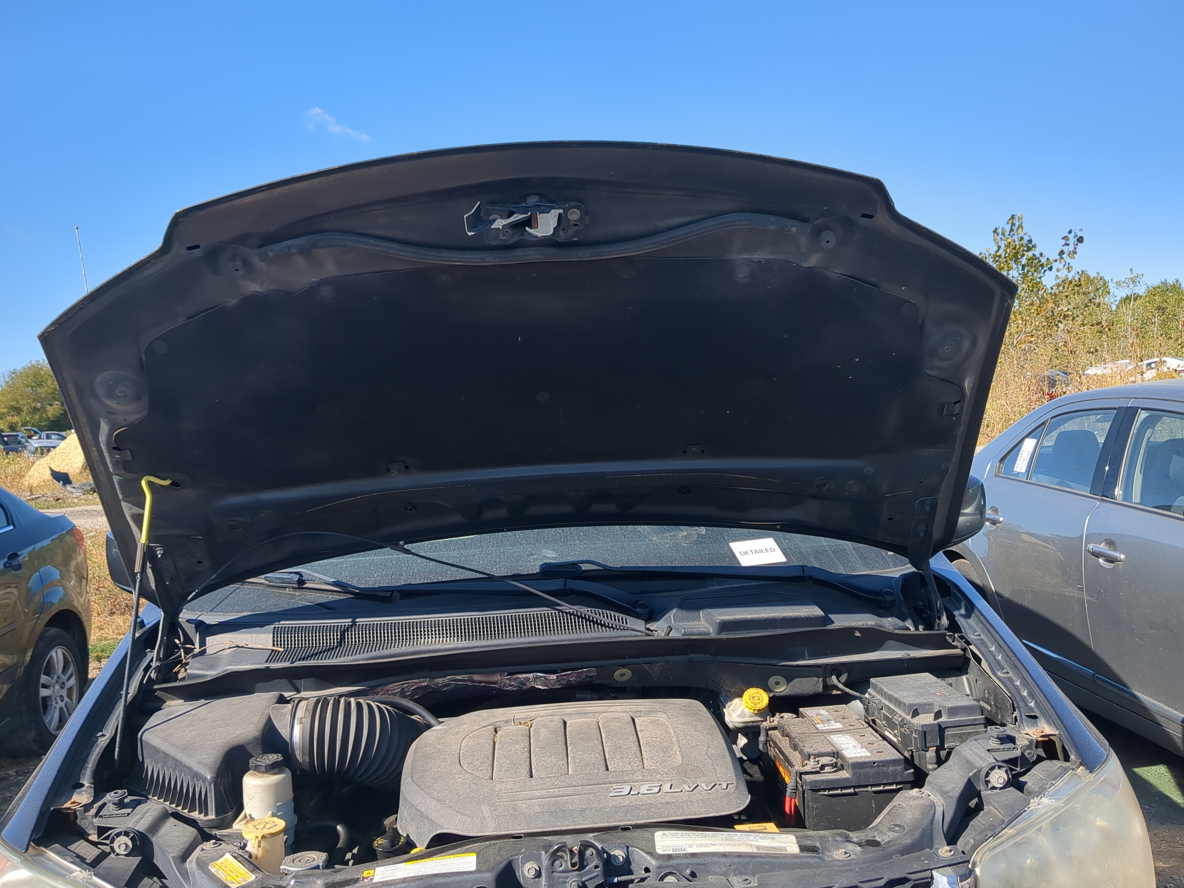 2011-2020 Dodge Grand Caravan Hood Oem 1192464 - Oemusedautoparts1.com