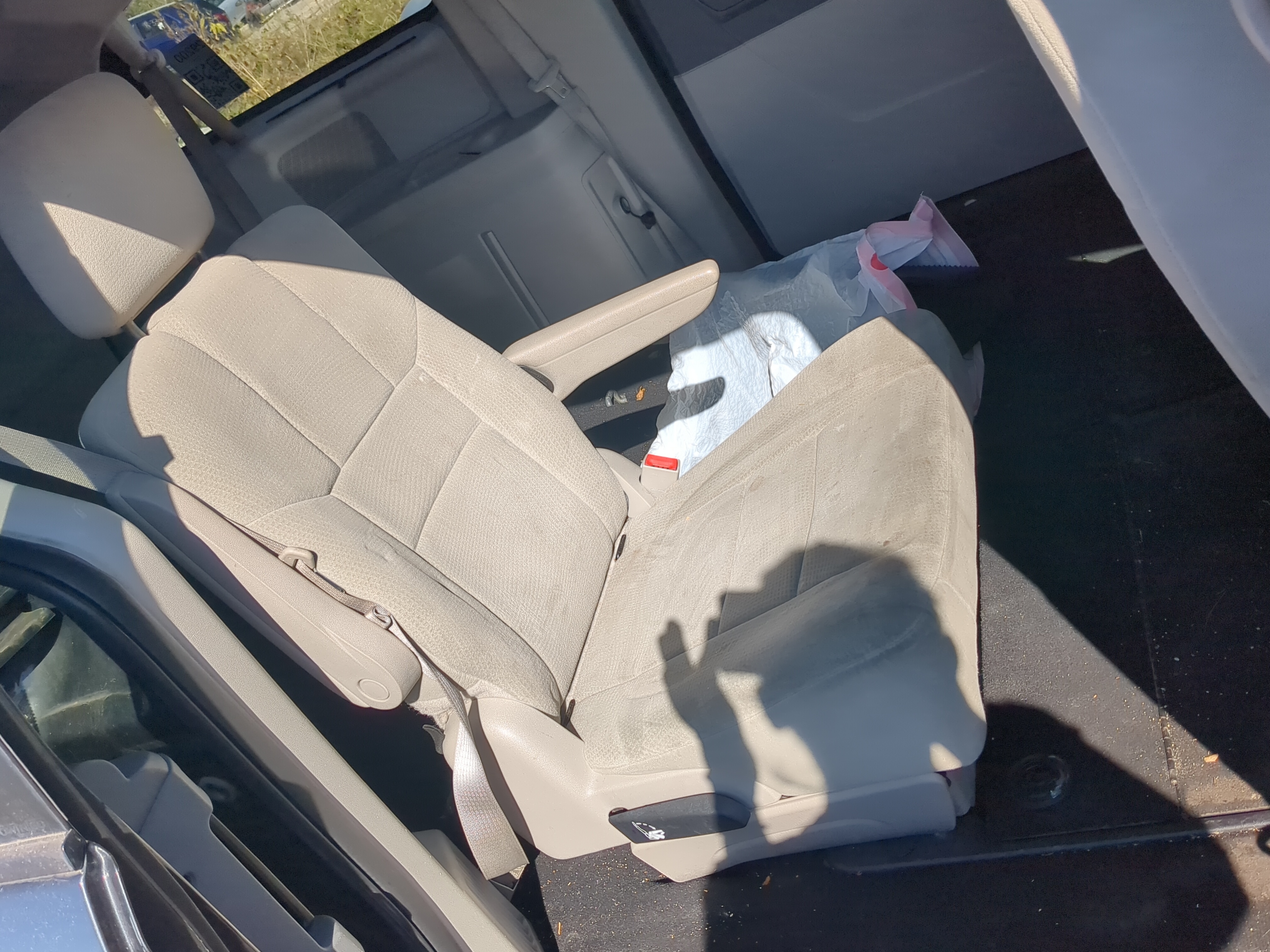 2012 Dodge Grand Caravan Rear Seat Oem 1192586 - Oemusedautoparts1.com