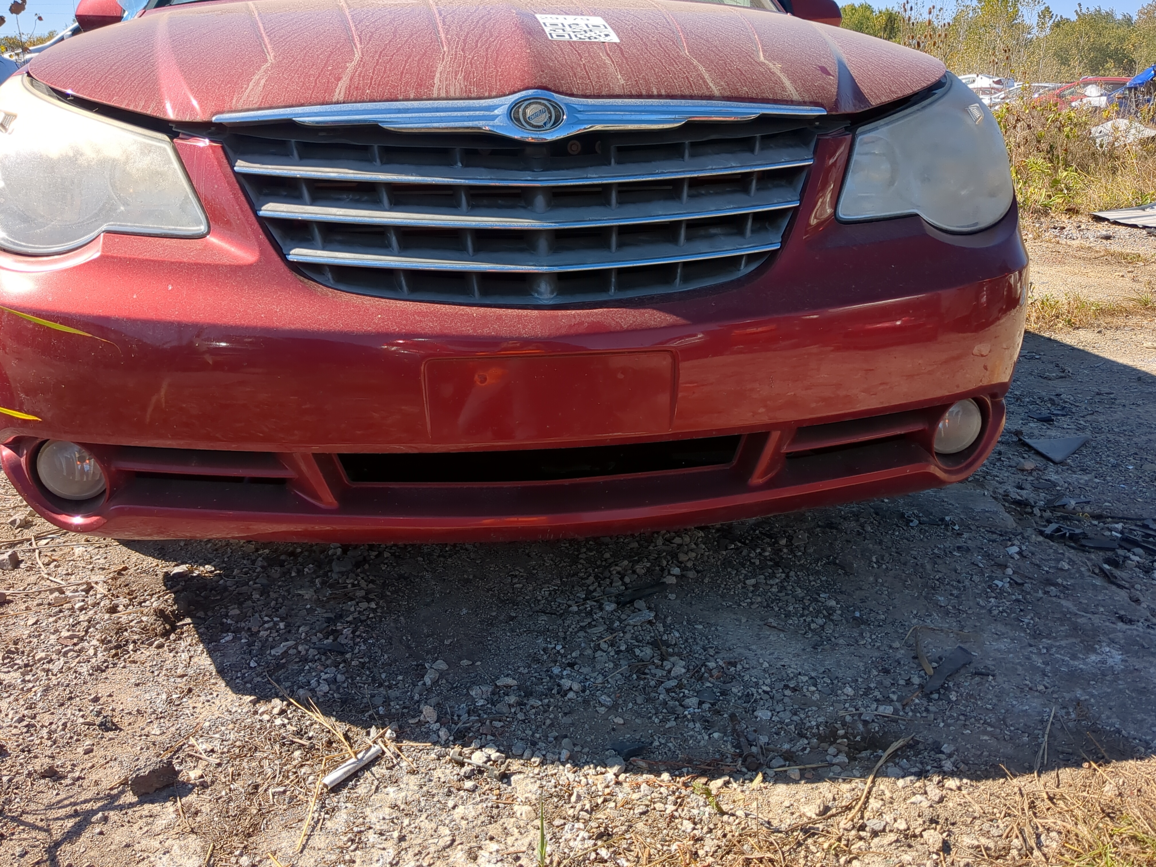 2007-2010 Chrysler Sebring Front Bumper - Oem 1192679 - Oemusedautoparts1.com