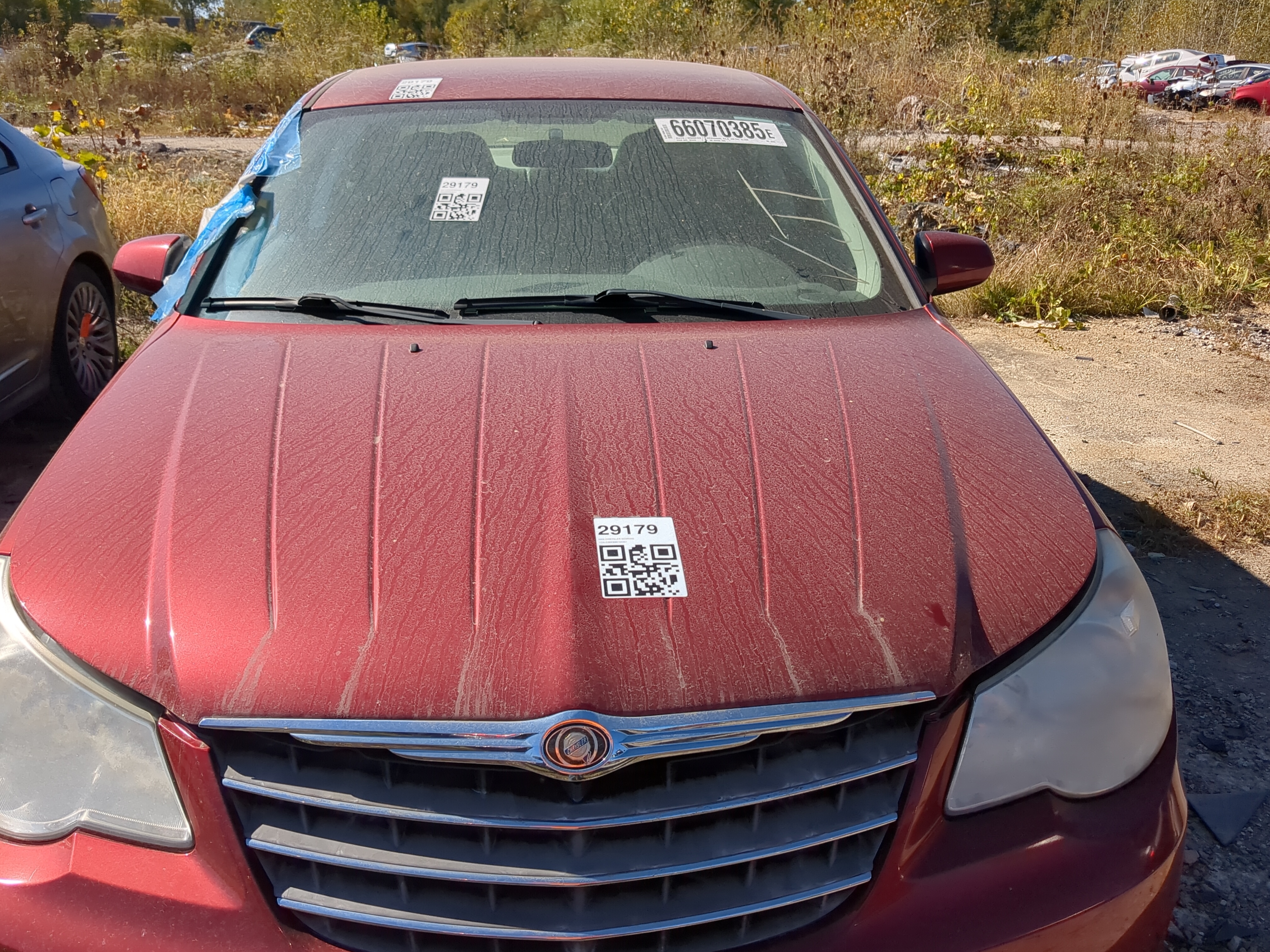 2007-2009 Chrysler Sebring Hood Oem 1192713 - Oemusedautoparts1.com