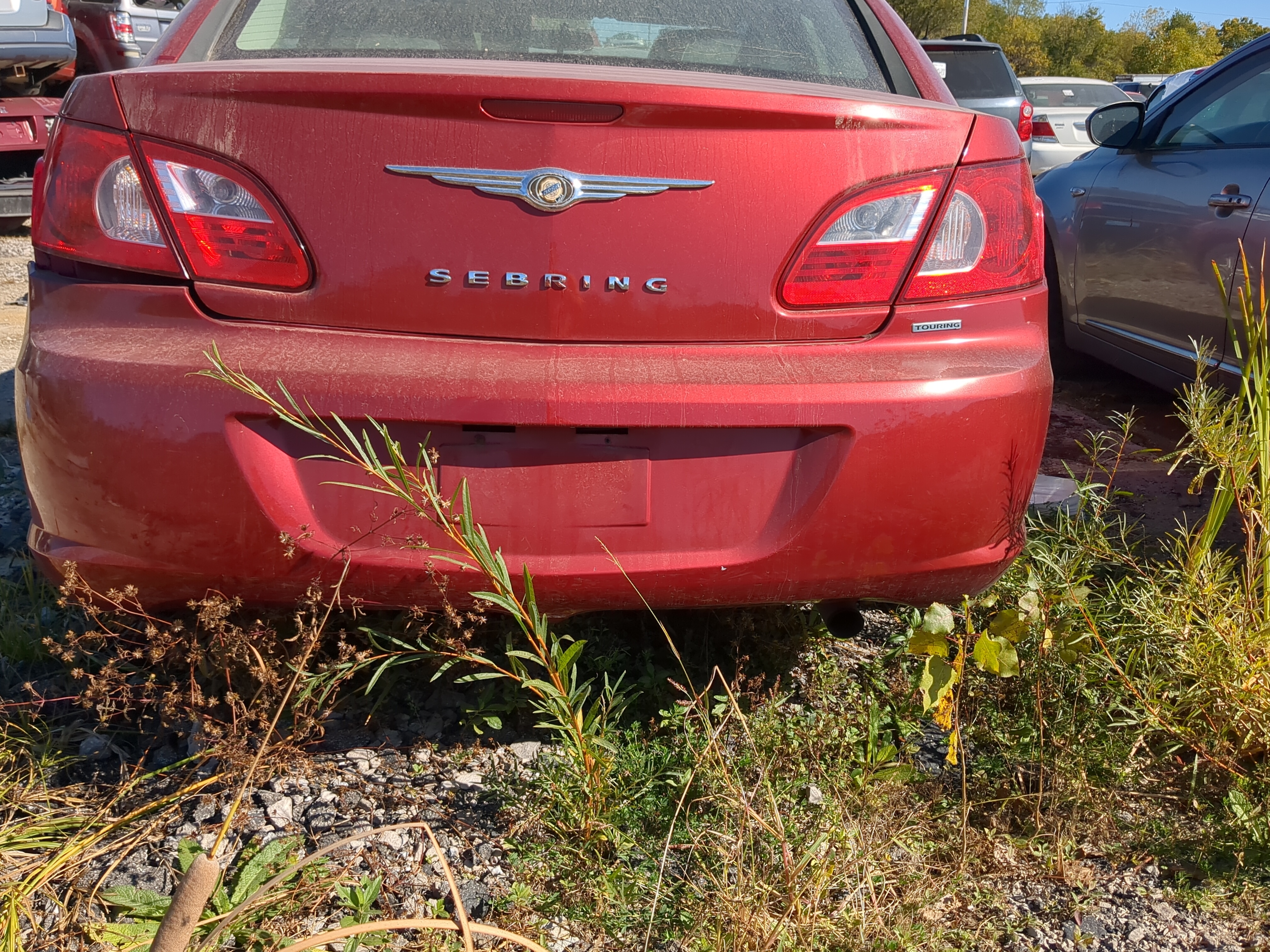 2007-2010 Chrysler Sebring Rear Bumper Assembly Oem 1192734 - Oemusedautoparts1.com