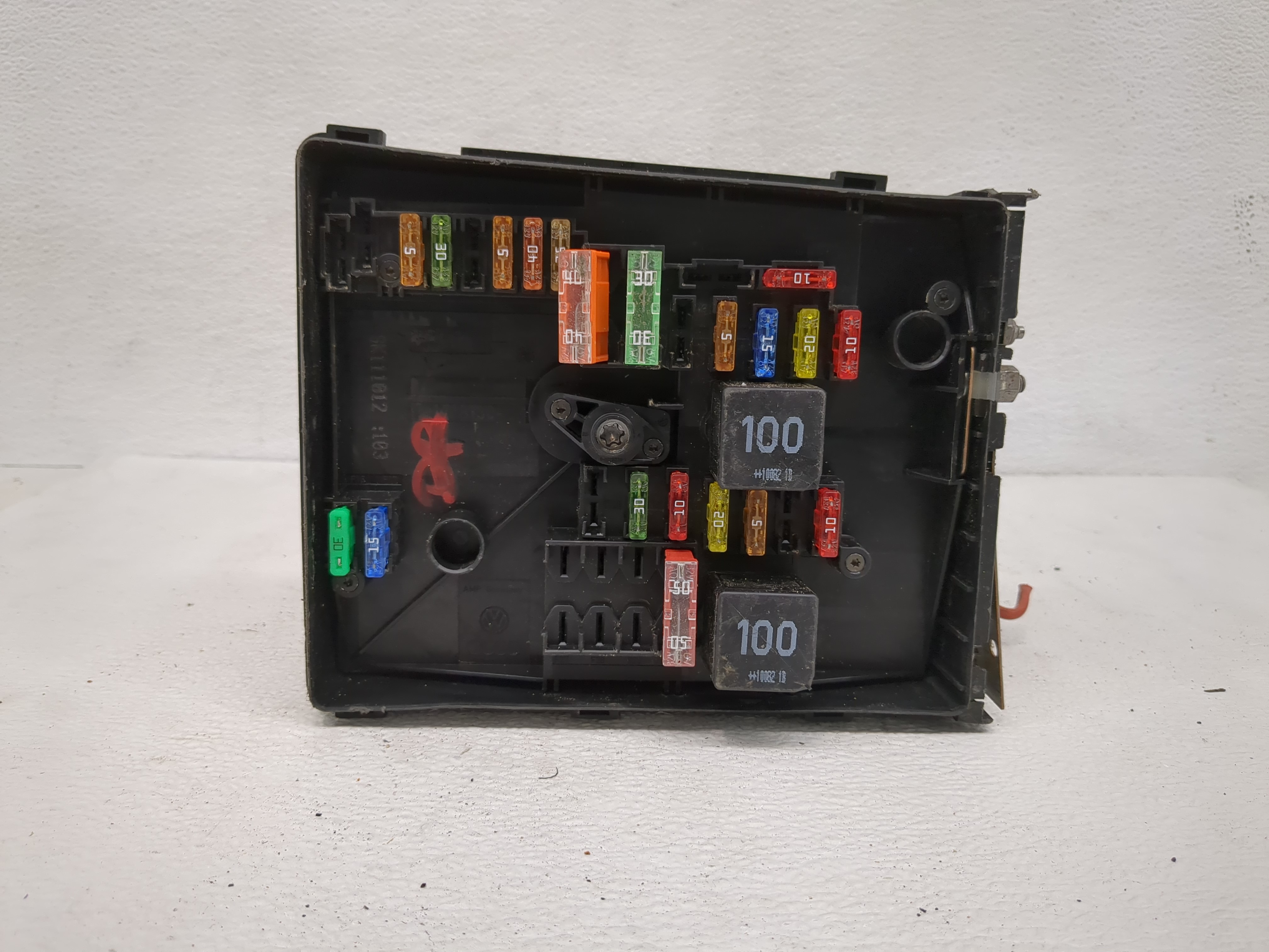 2007-2009 Volkswagen Jetta Fusebox Fuse Box Relay Module 1k0 937 132 F 1192945 - Oemusedautoparts1.com