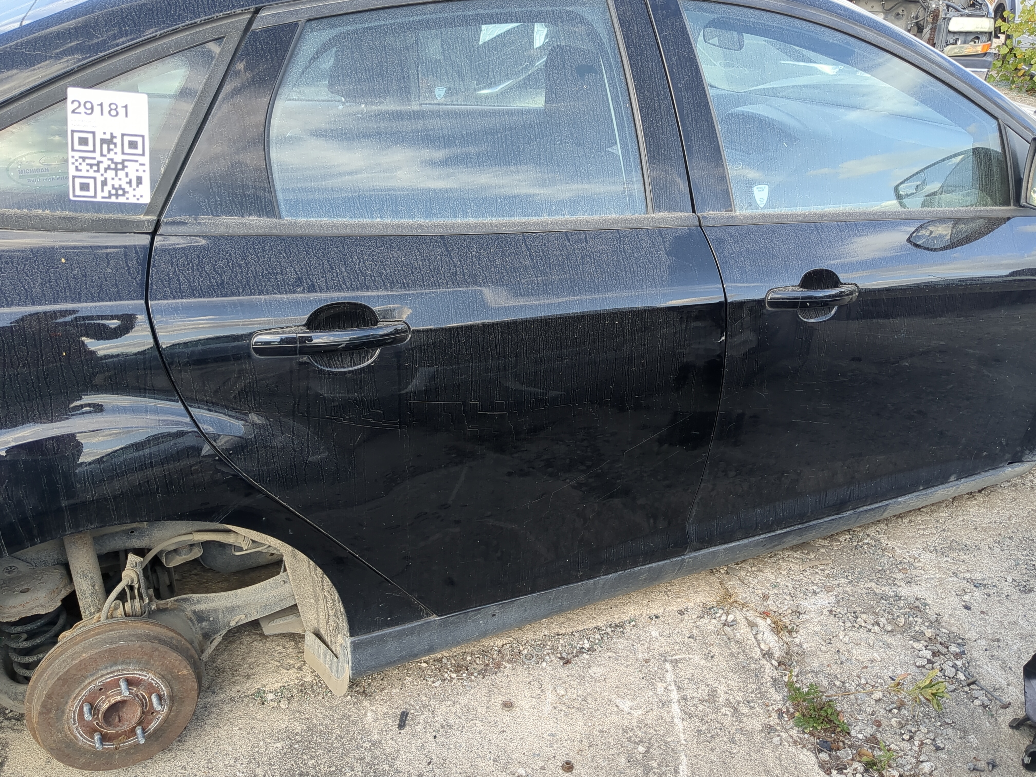 2012-2018 Ford Focus Passenger Rear Door Oem 1193257 - Oemusedautoparts1.com