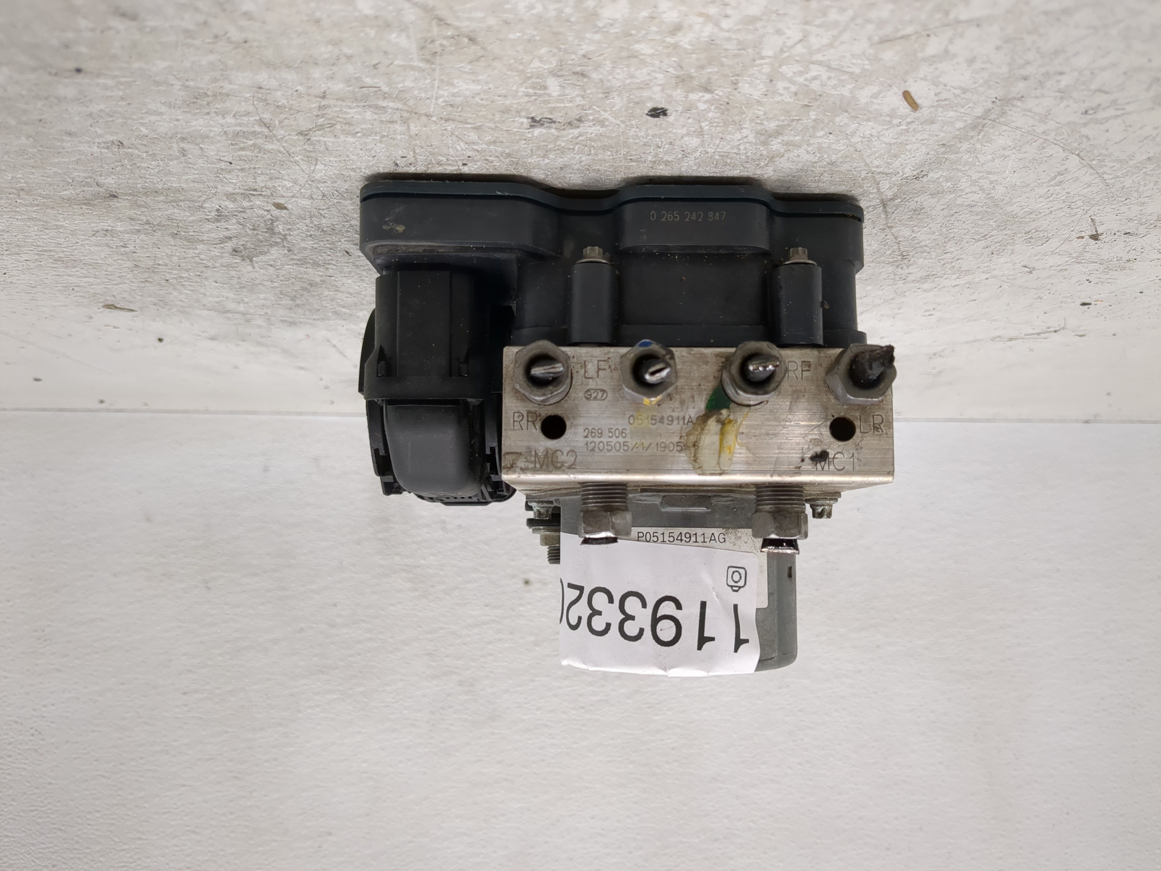 2012-2012 Dodge Grand Caravan Abs Pump Control Module 1193320 - Oemusedautoparts1.com
