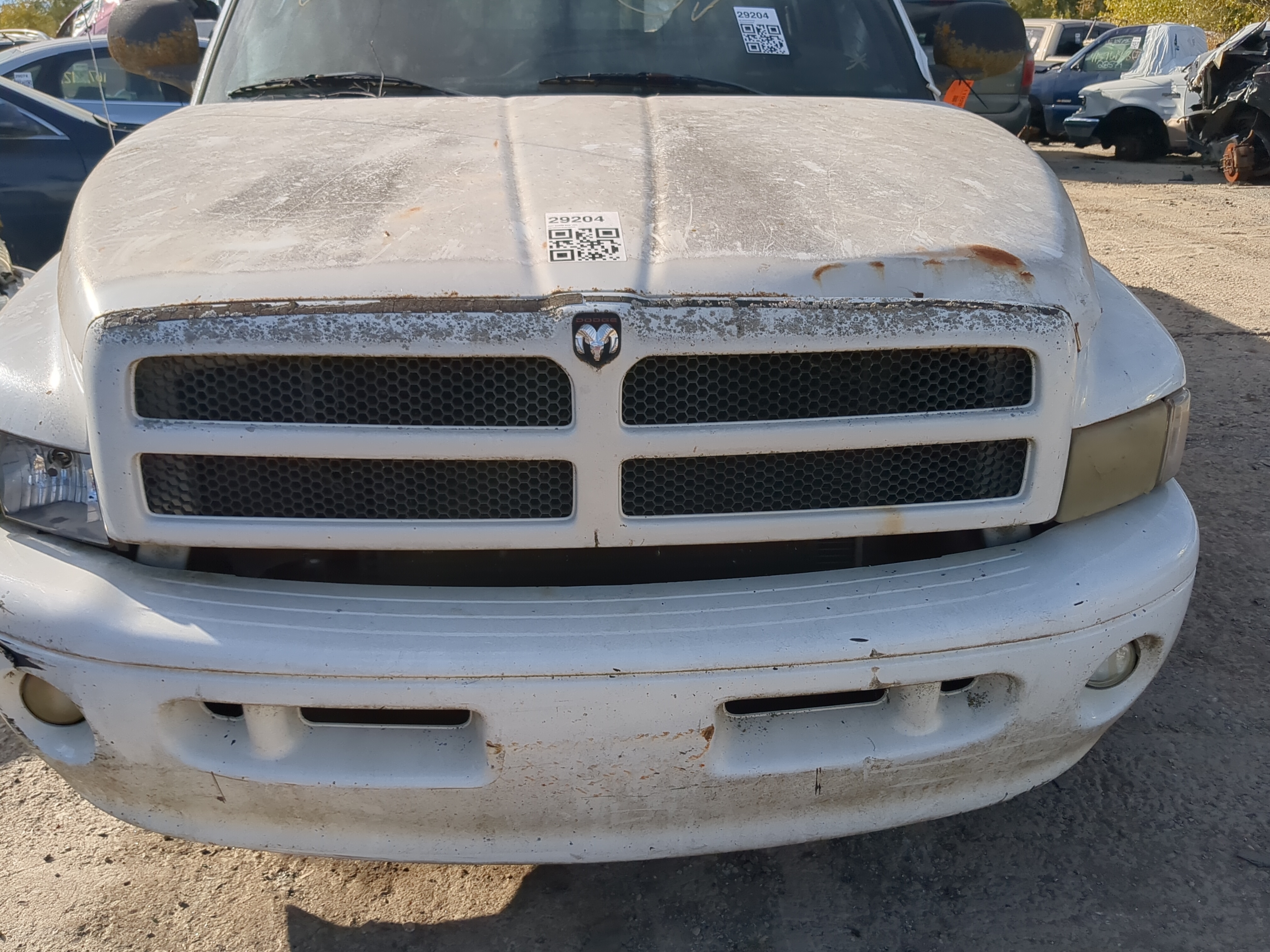 1994-2001 Dodge Ram 1500 Front Grille Bumper Not Included 1193392 - Oemusedautoparts1.com