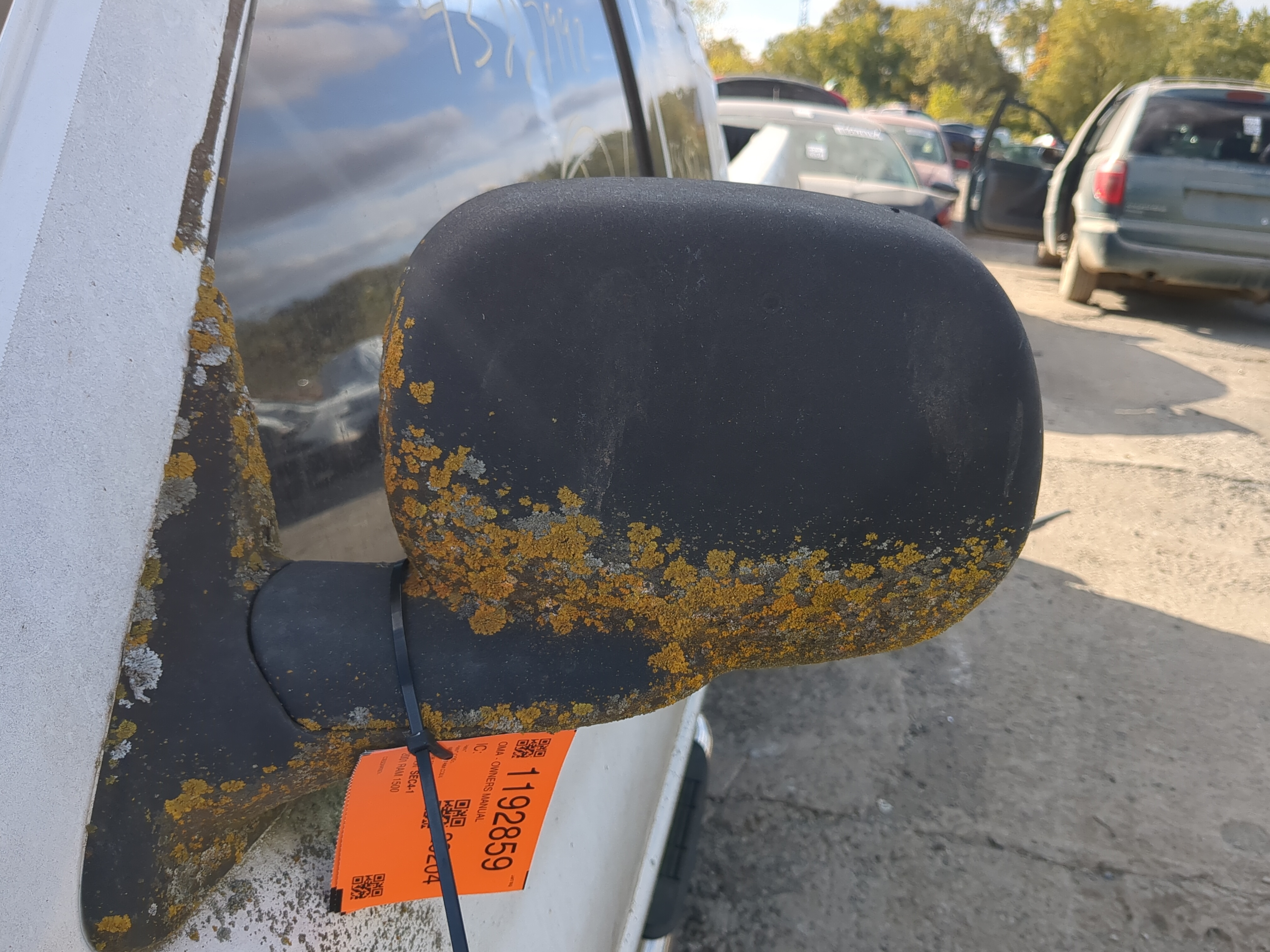 1998-2001 Dodge Ram 1500 Driver Left Side View Power Door Mirror 1193467 - Oemusedautoparts1.com