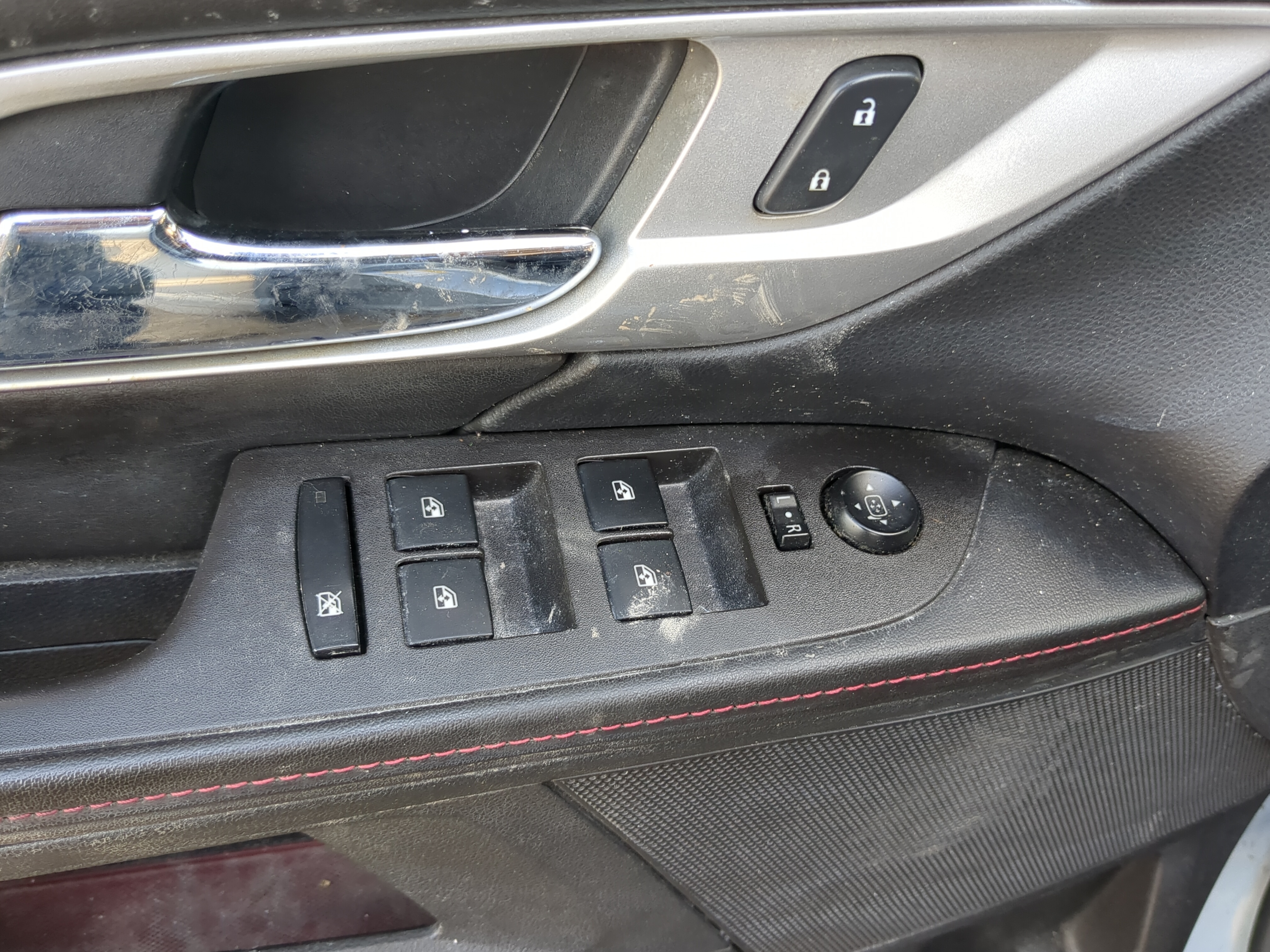 2010-2017 Gmc Terrain Driver Left Door Master Power Window Switch 1193513 - Oemusedautoparts1.com