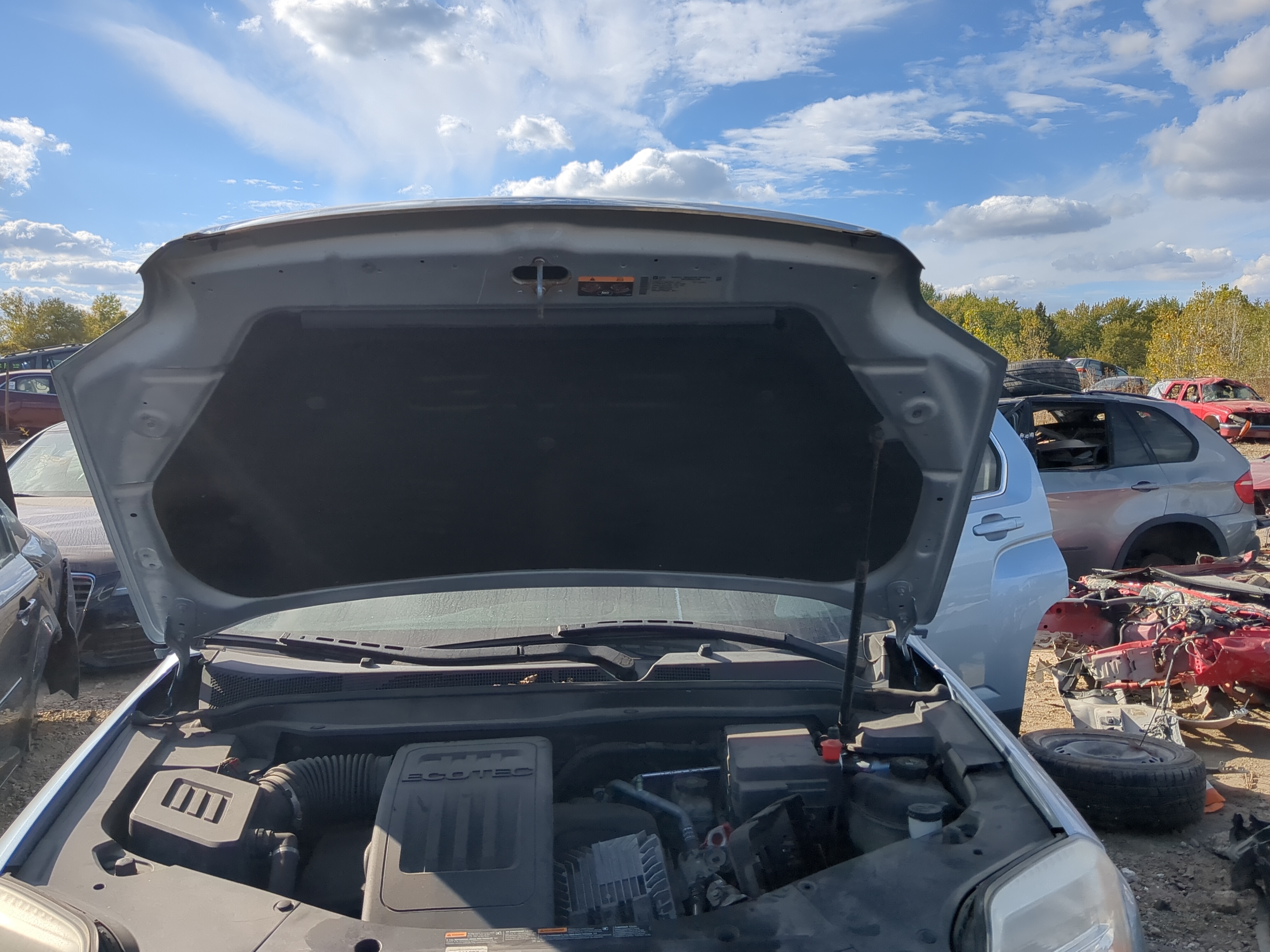 2010-2015 Gmc Terrain Hood Oem 1193575 - Oemusedautoparts1.com