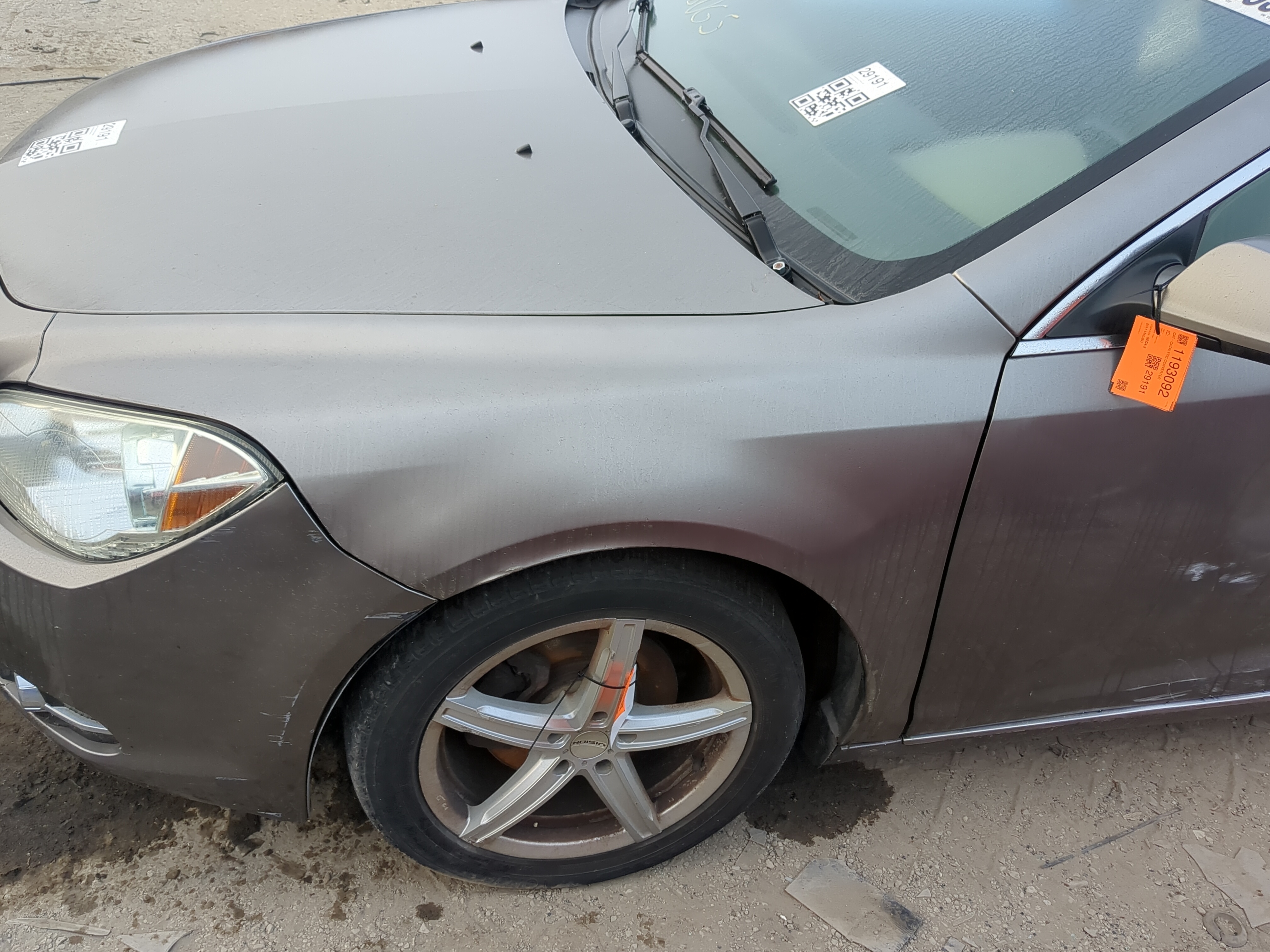 2009-2012 Chevrolet Malibu Driver Fender 1193723 - Oemusedautoparts1.com