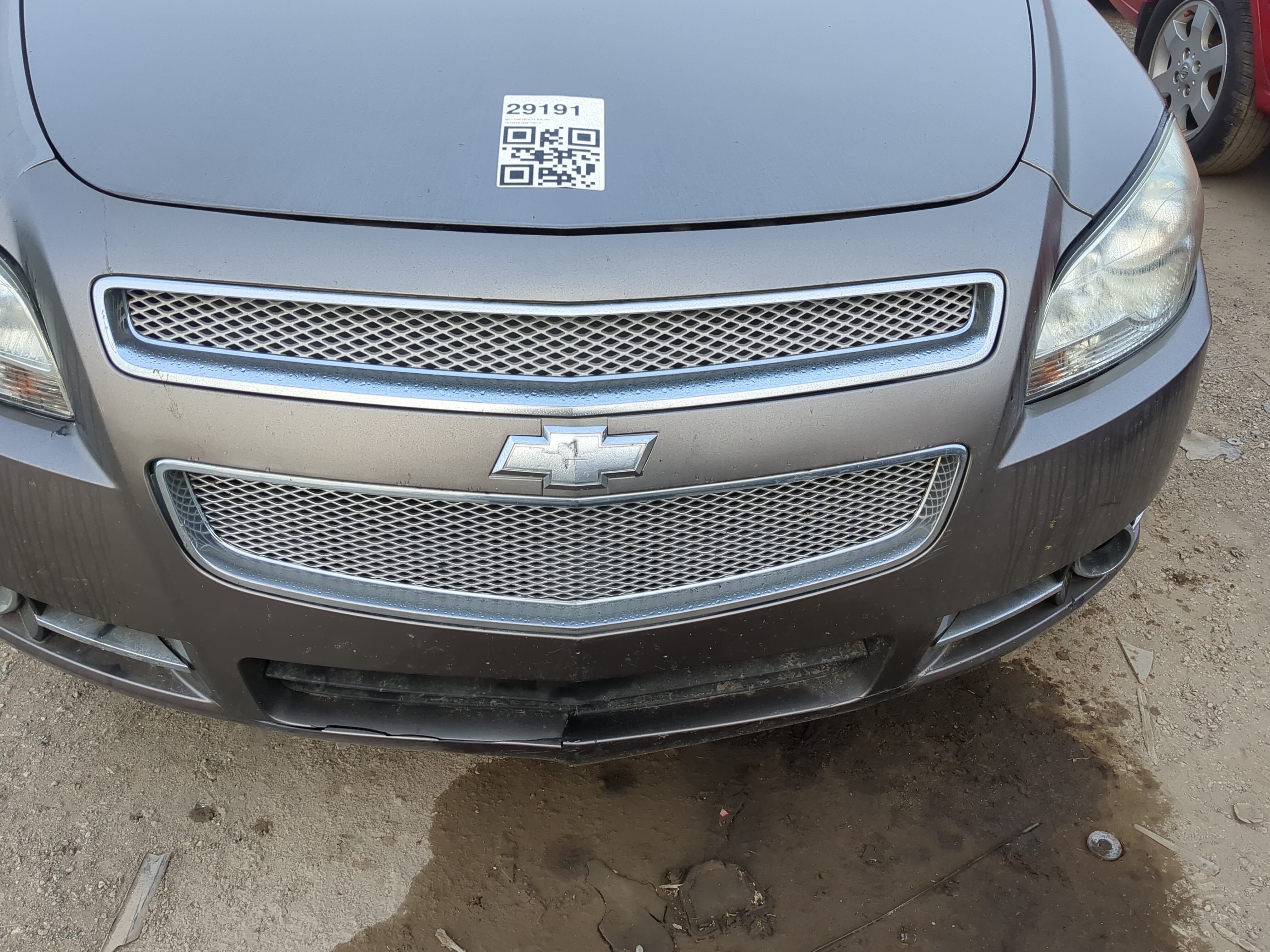 2008-2012 Chevrolet Malibu Front Grille Bumper Not Included 1193728 - Oemusedautoparts1.com