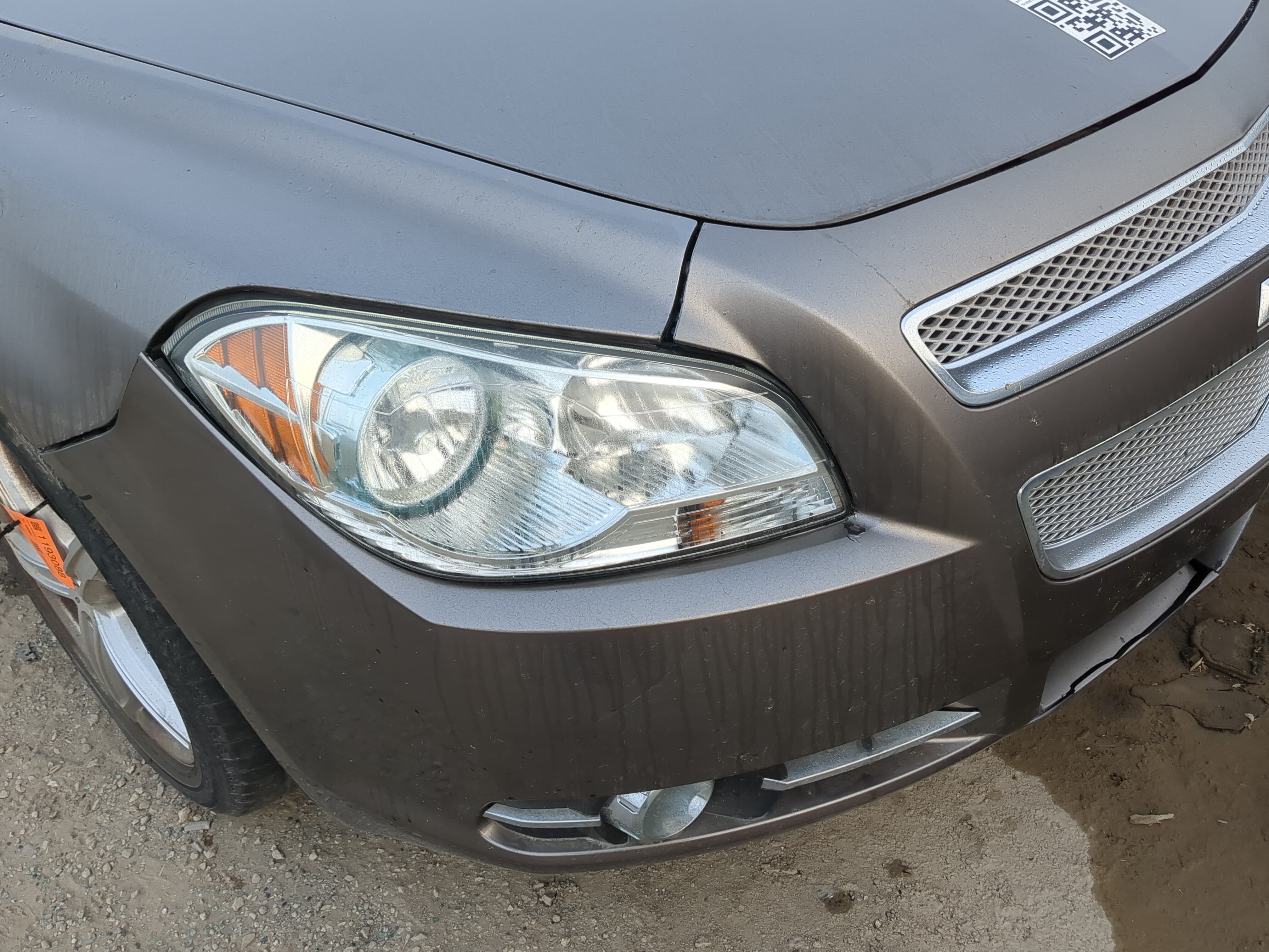 2008-2012 Chevrolet Malibu Passenger Right Oem Head Light Headlight Lamp 1193731 - Oemusedautoparts1.com