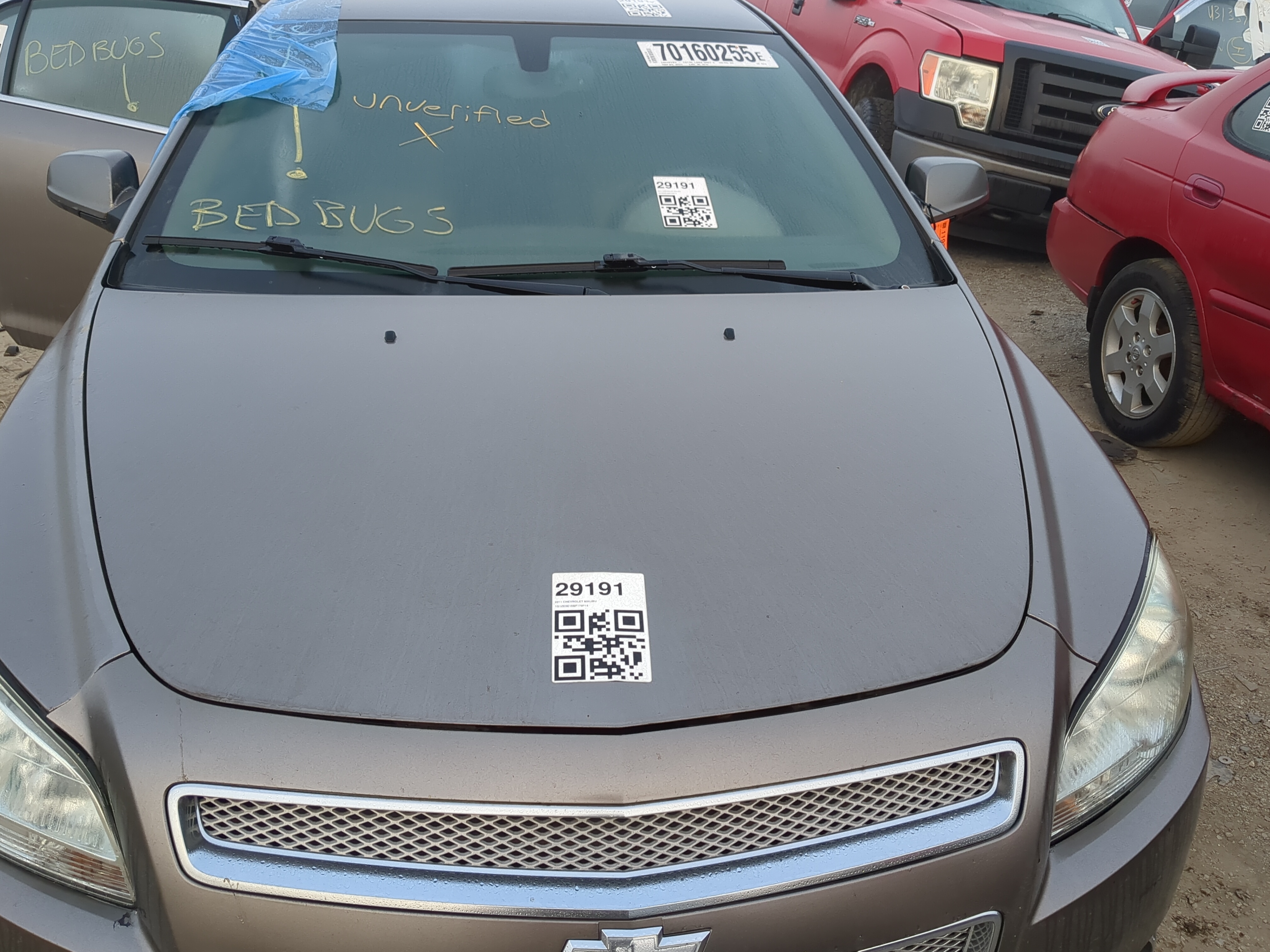 2008-2012 Chevrolet Malibu Hood Oem 1193758 - Oemusedautoparts1.com