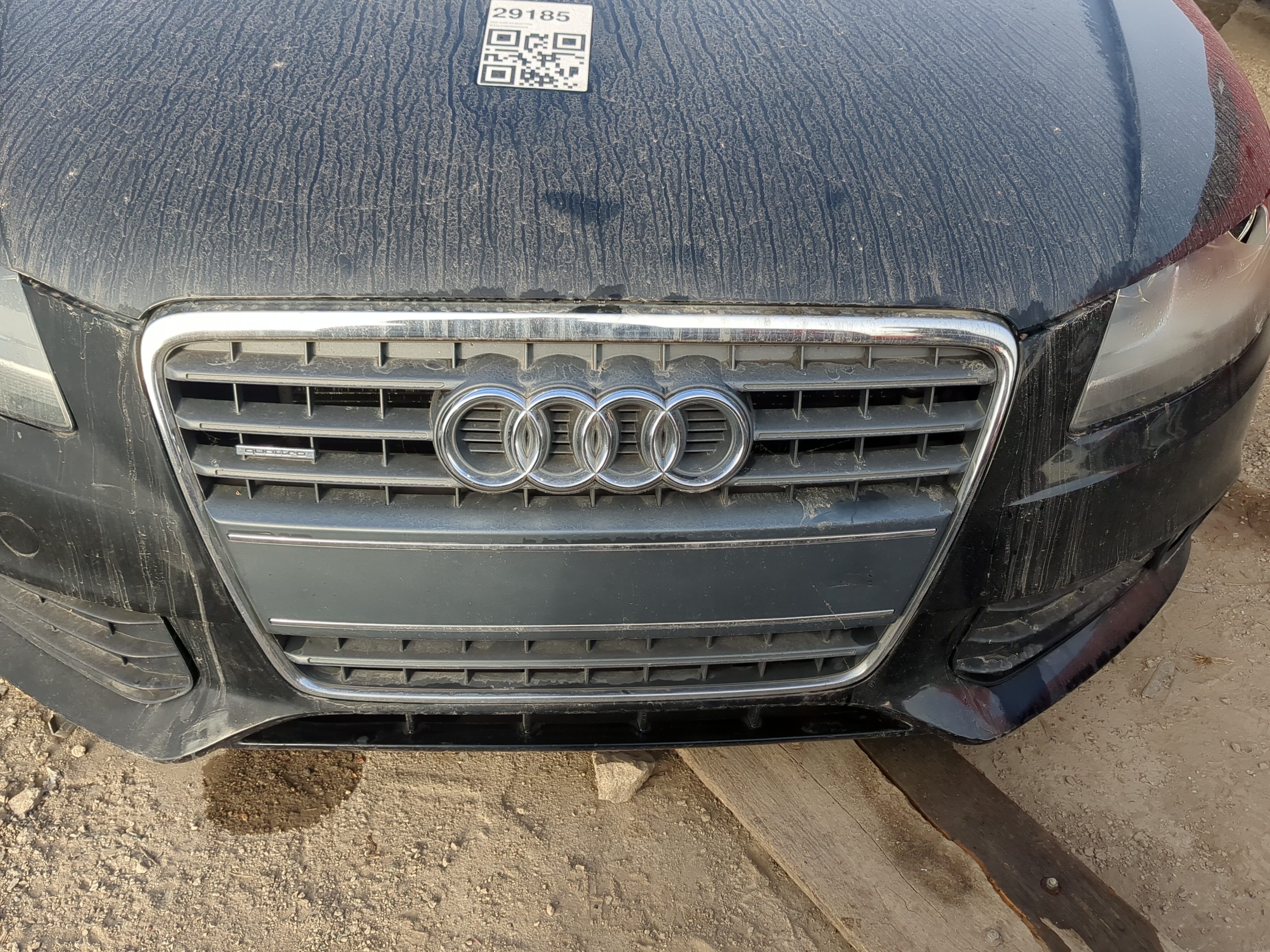 2009-2012 Audi A4 Quattro Front Grille Bumper Not Included 1193883 - Oemusedautoparts1.com