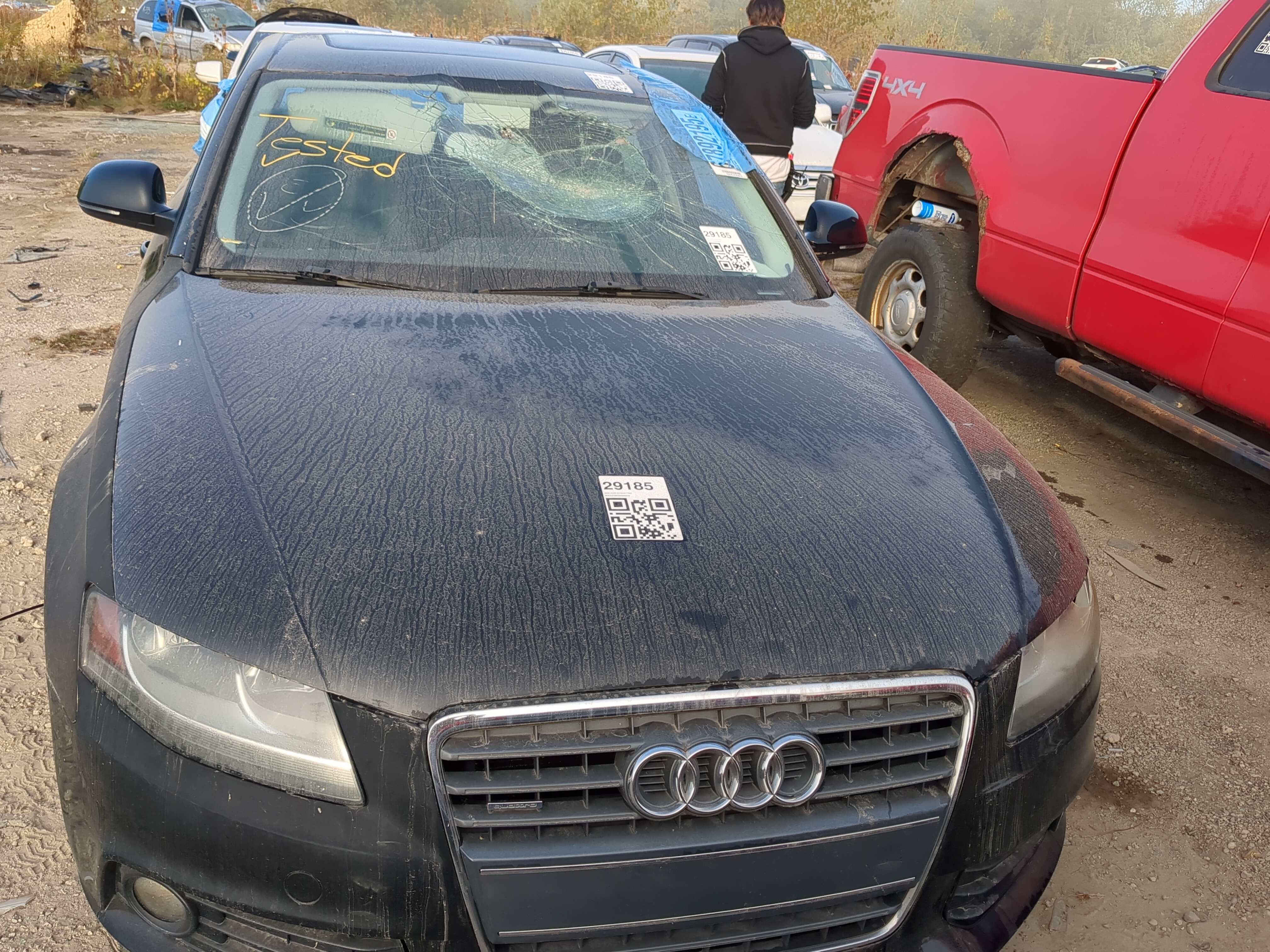 2009-2012 Audi A4 Quattro Hood Oem 1193903 - Oemusedautoparts1.com