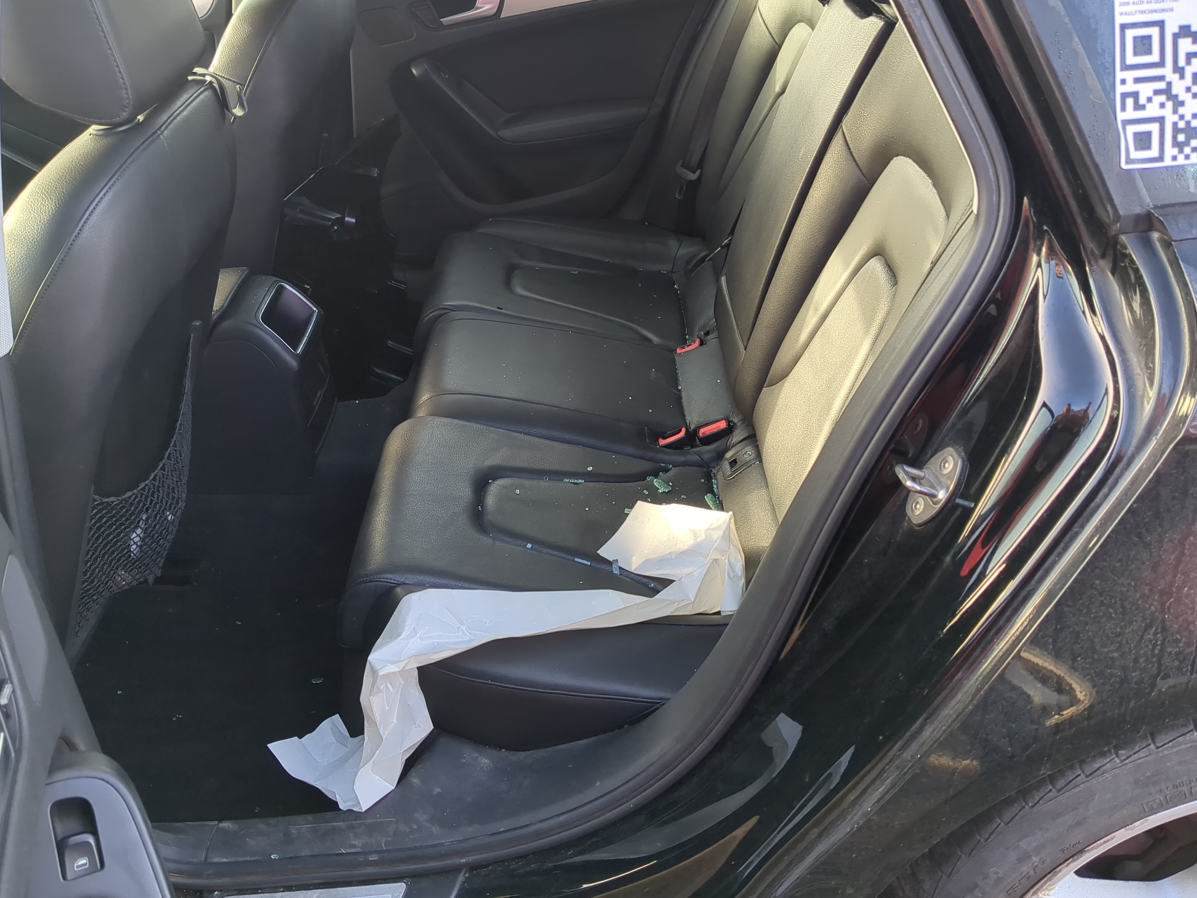 2009 Audi A4 Quattro Rear Seat Oem 1193937 - Oemusedautoparts1.com