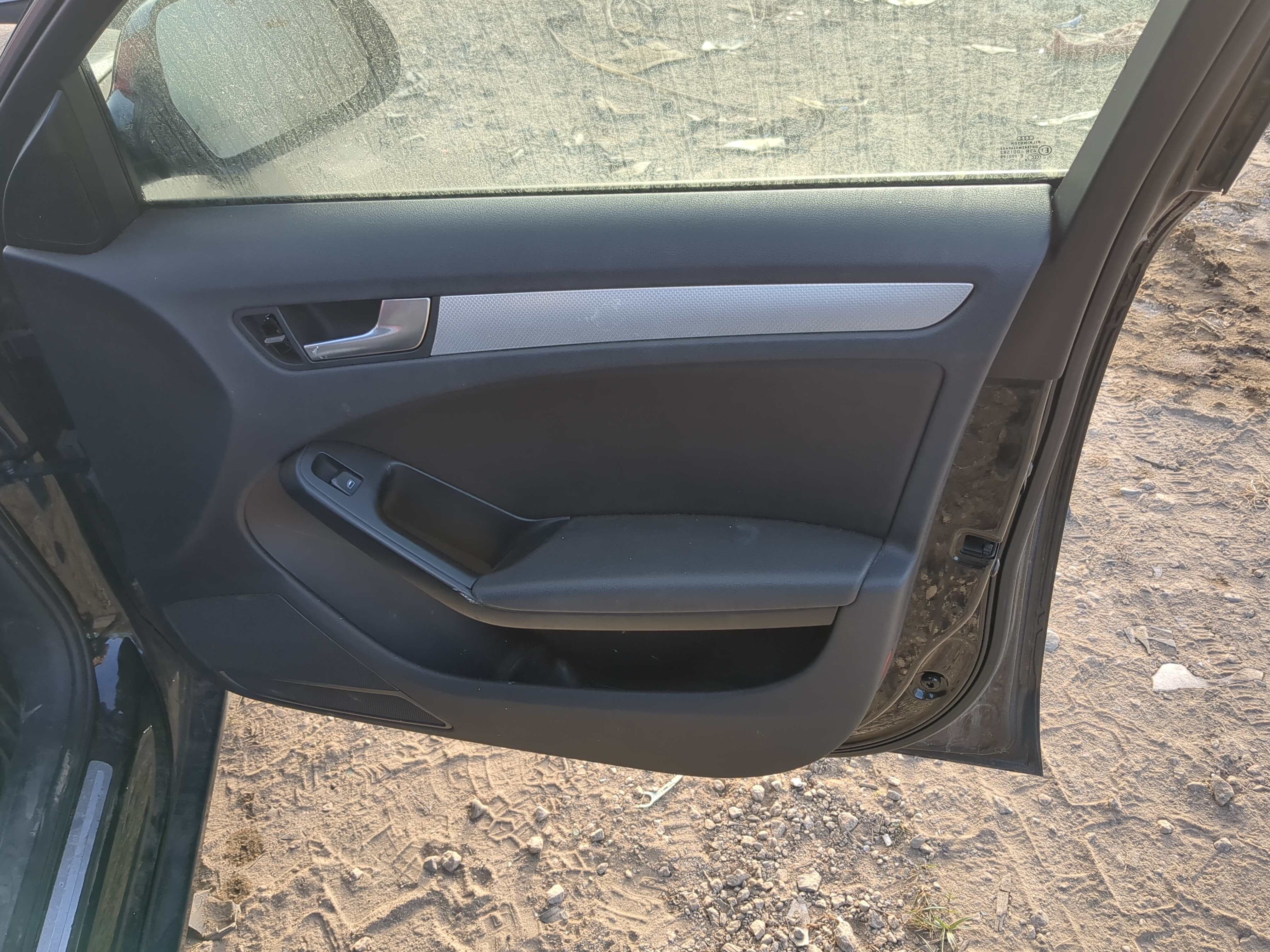 Picture of 2009 Audi A4 Quattro Front Right Passenger Interior Door Panel Trim 1193955