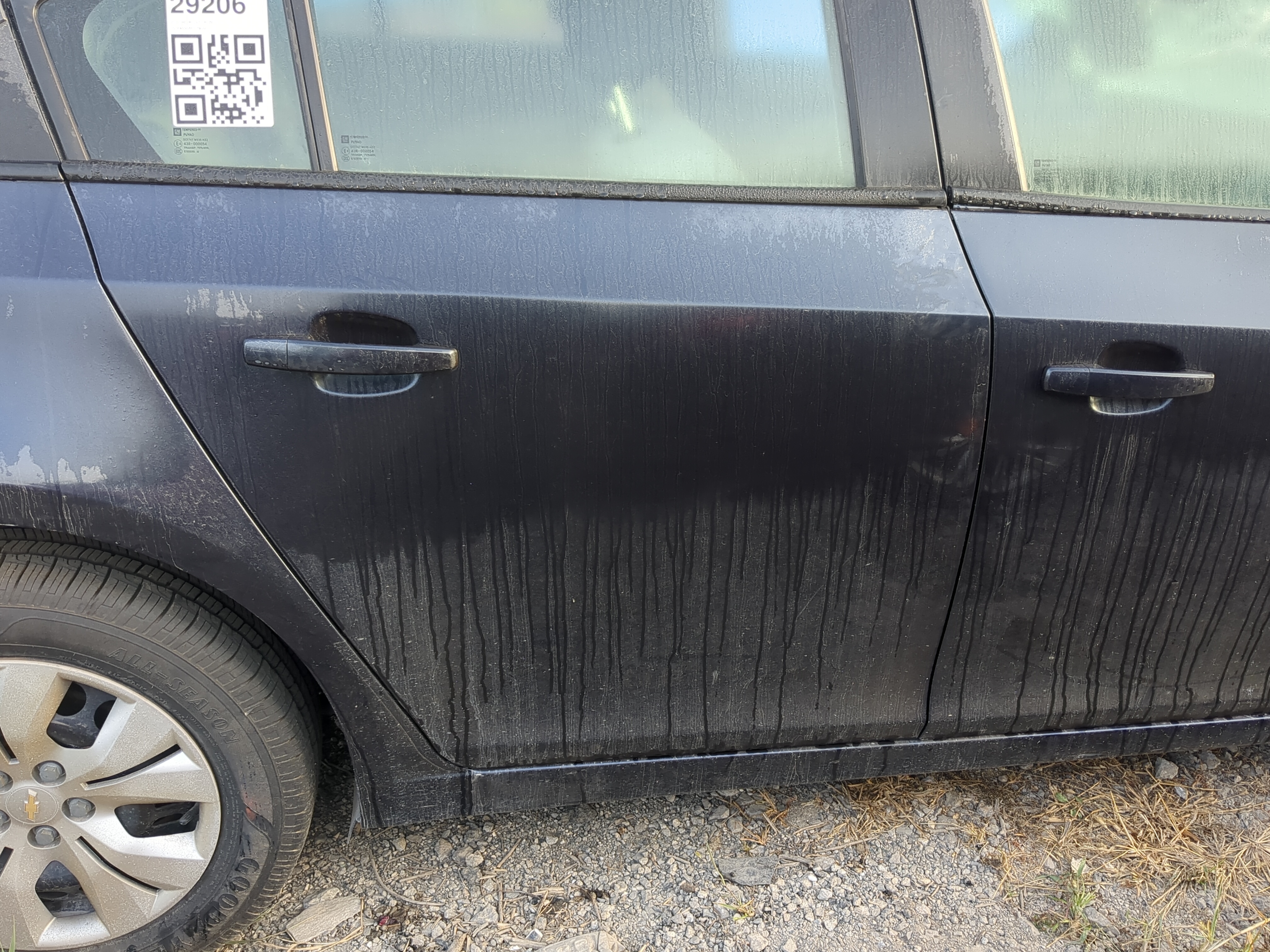 Picture of 2012-2015 Chevrolet Cruze Passenger Rear Door Oem 1194028